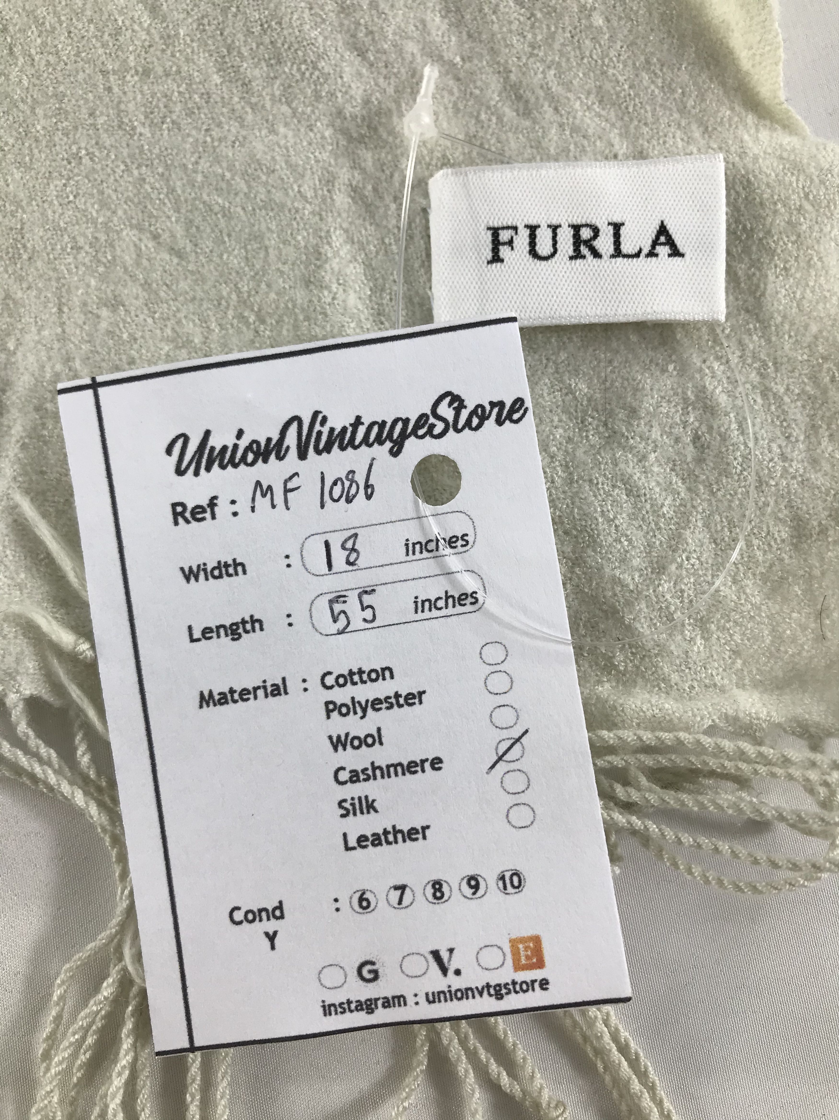 Furla Vintage Furla Scarf/Muffler/Neckwear MF1086 Size ONE SIZE - 5 Thumbnail
