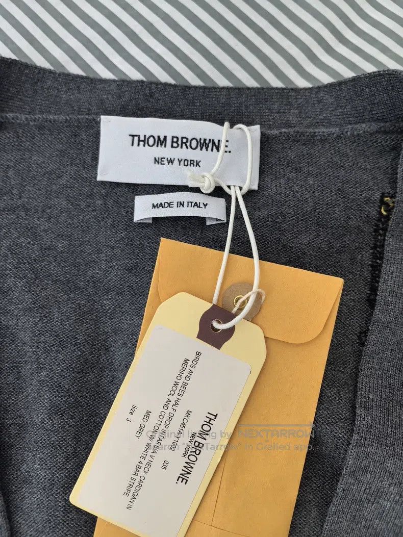 Thom Browne Thom Browne Wool Cardigan Size US L / EU 52-54 / 3 - 5 Thumbnail