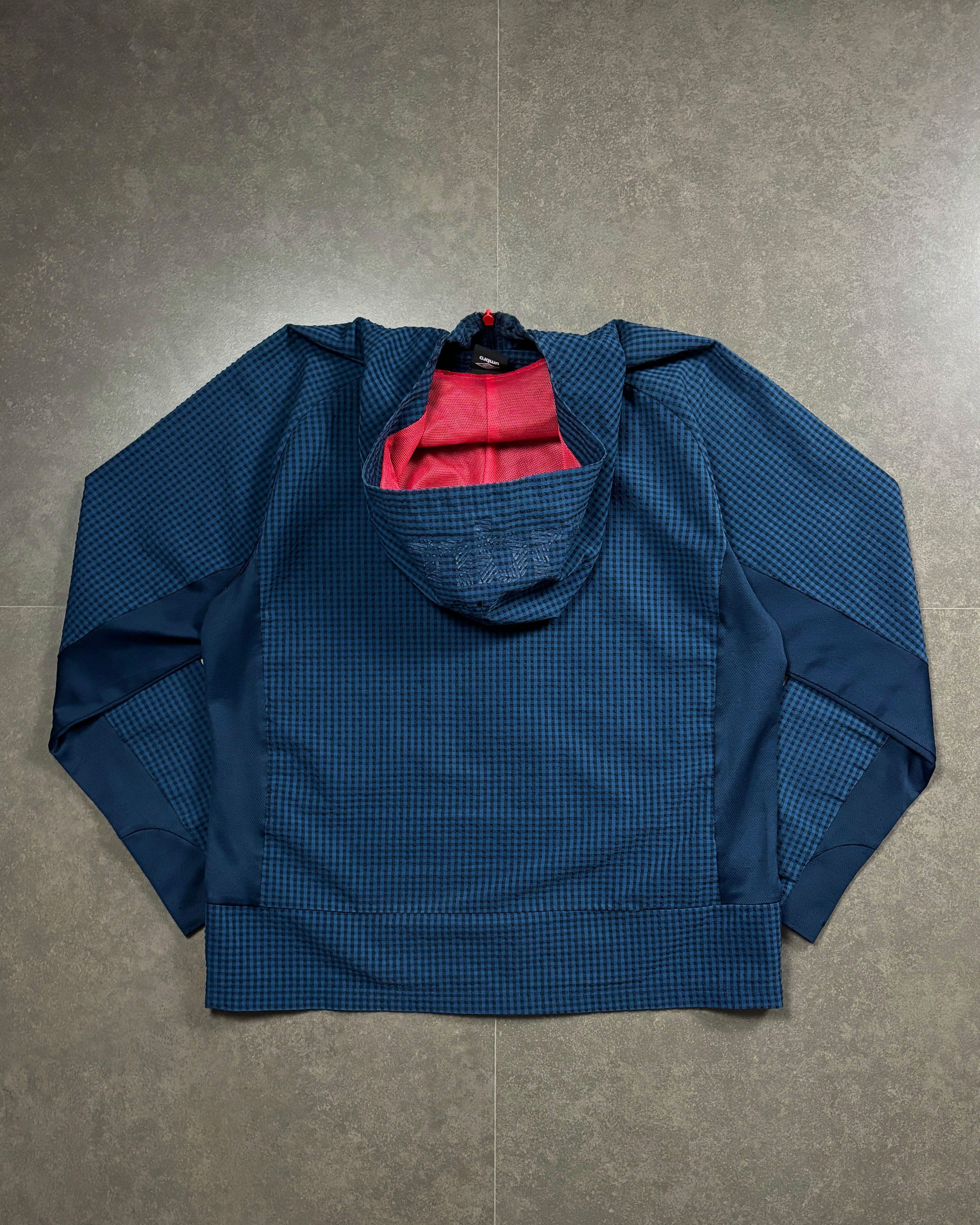 Palace × Umbro Umbro Check Track Plaid Jacket Navy Size US M / EU 48-50 / 2 - 12 Thumbnail
