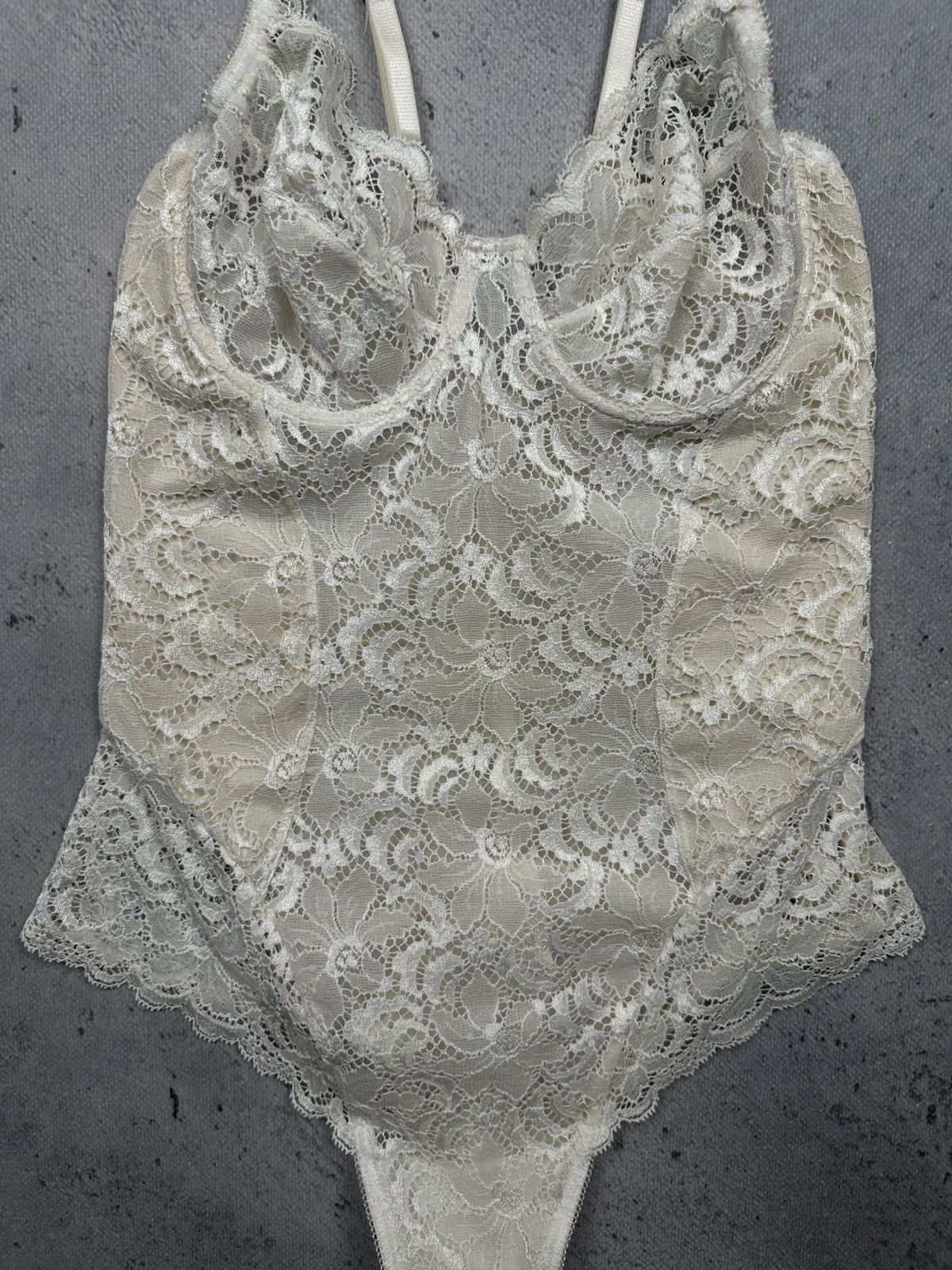 La Perla La Perla Lace Vintage Sexy Bodysuit Padded Underwear Size XL / US 12-14 / IT 48-50 - 10 Thumbnail