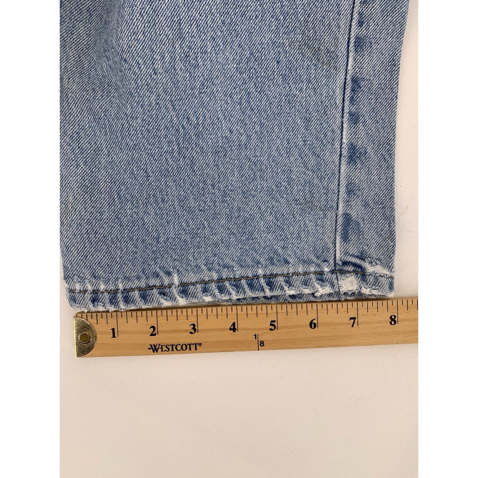 Gap Vintage GAP Blue Jeans 32x32 Light Wash USA Made Grunge Size US 32 / EU 48 - 14 Thumbnail