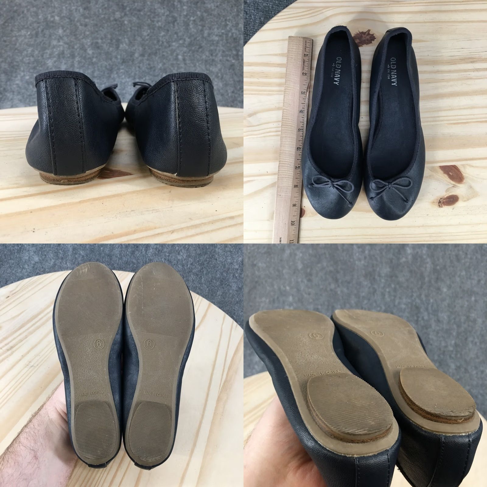 Old Navy Old Navy Shoes Womens 6 Ballet Flats Blue Slip On Comfort Round Toe Low Top Size M / US 6-8 / IT 42-44 - 8 Thumbnail