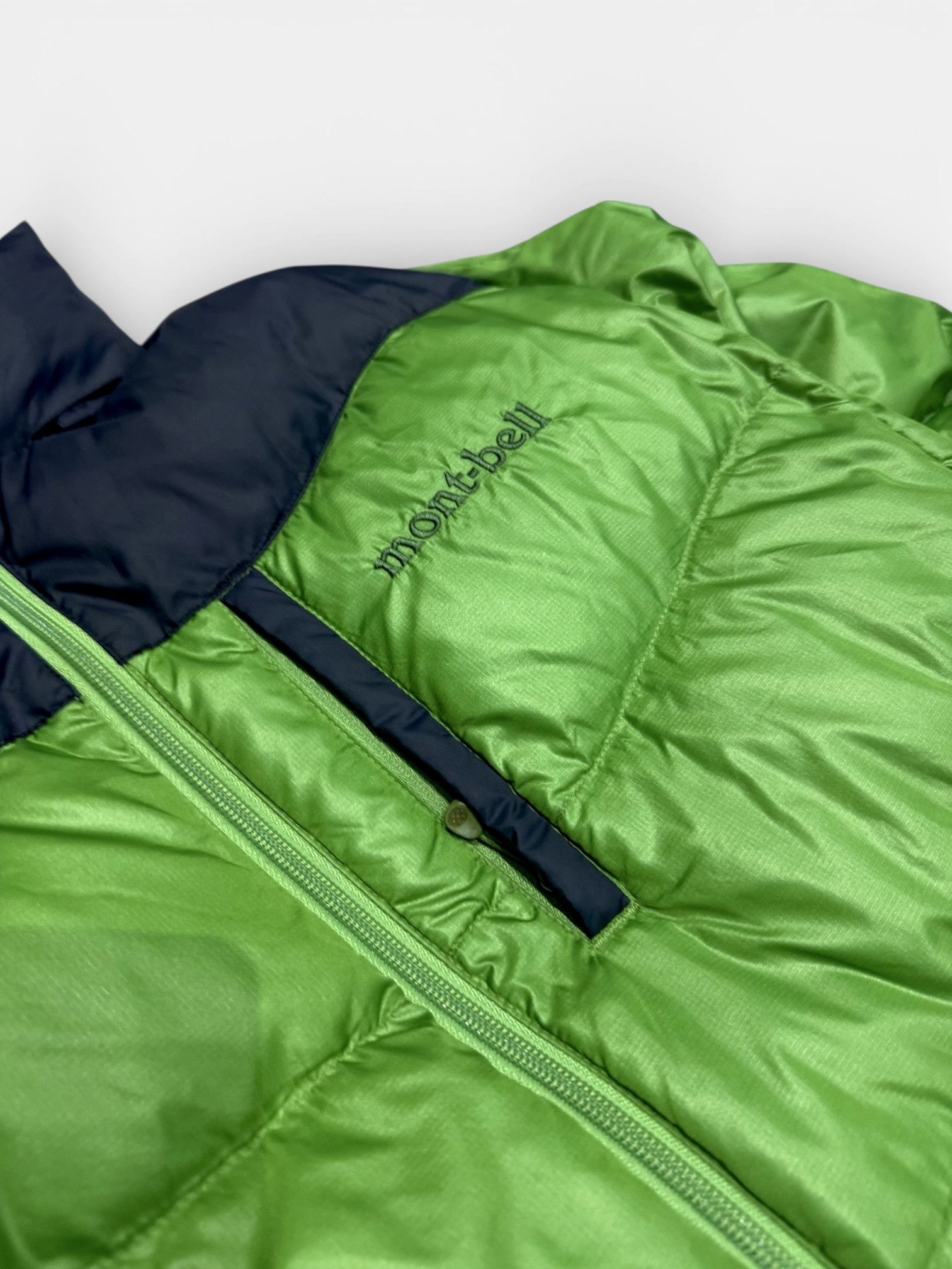 Montbell Montbell Down Jacket EX800 Puffer Green Vintage Size US L / EU 52-54 / 3 - 5 Thumbnail