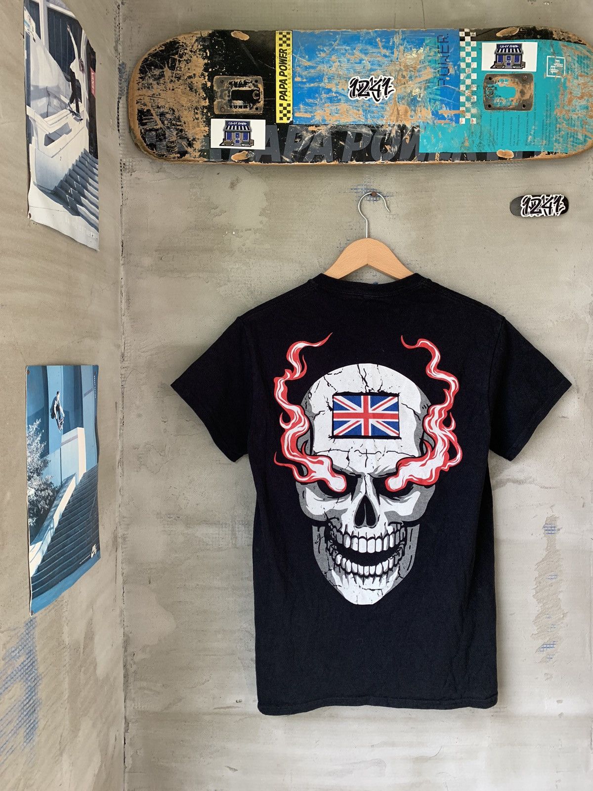 WWE × WWF WWE Stone Cold Steve Austin 3:16 Manchester Skull Tee Shirt Size US S / EU 44-46 / 1 - 2 Thumbnail