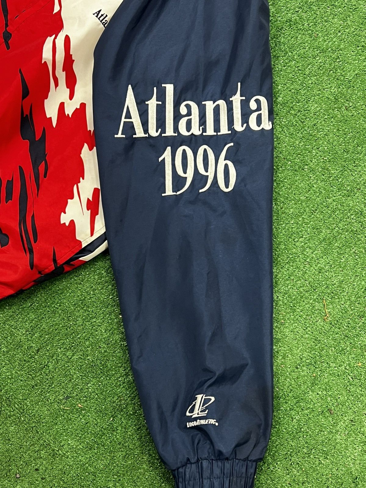 Logo Athletic Vintage 1996 Atlanta Olympic Games Splash Jacket Size US L / EU 52-54 / 3 - 4 Thumbnail