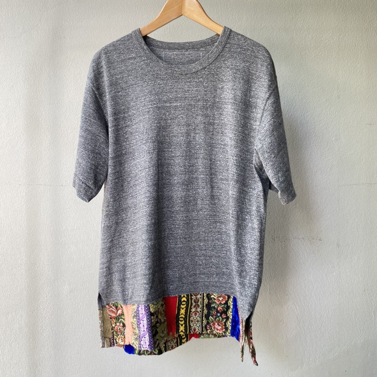 Comme des Garcons COMME des GARCONS Homme Patchwork Hem T-Shirt Size US M / EU 48-50 / 2 - 1 Thumbnail