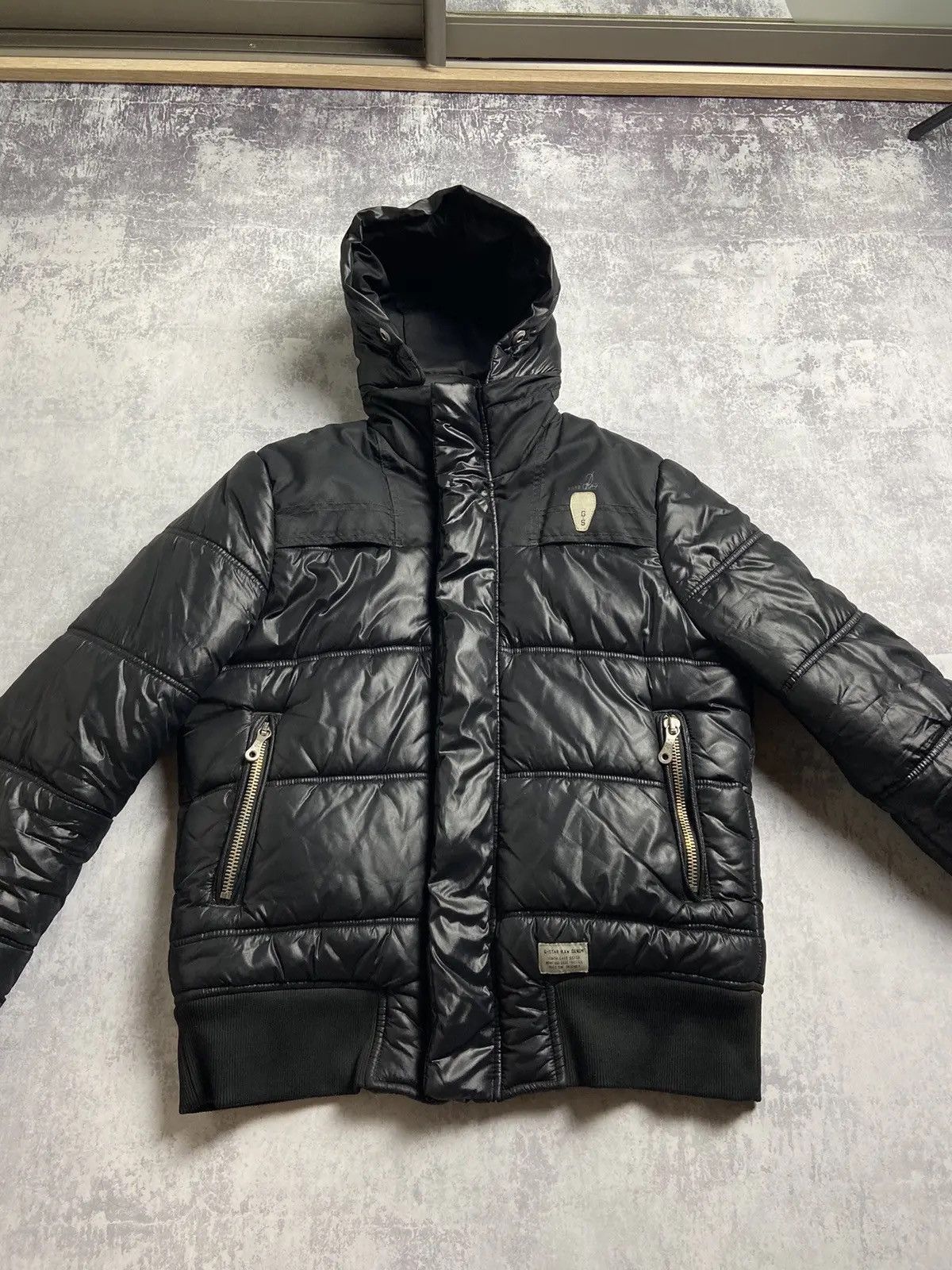 G-Star RARE G-Star Shiny Matte Down Puffer GorpCore Drill Jacket Y2 Size US XL / EU 56 / 4 - 2 Thumbnail