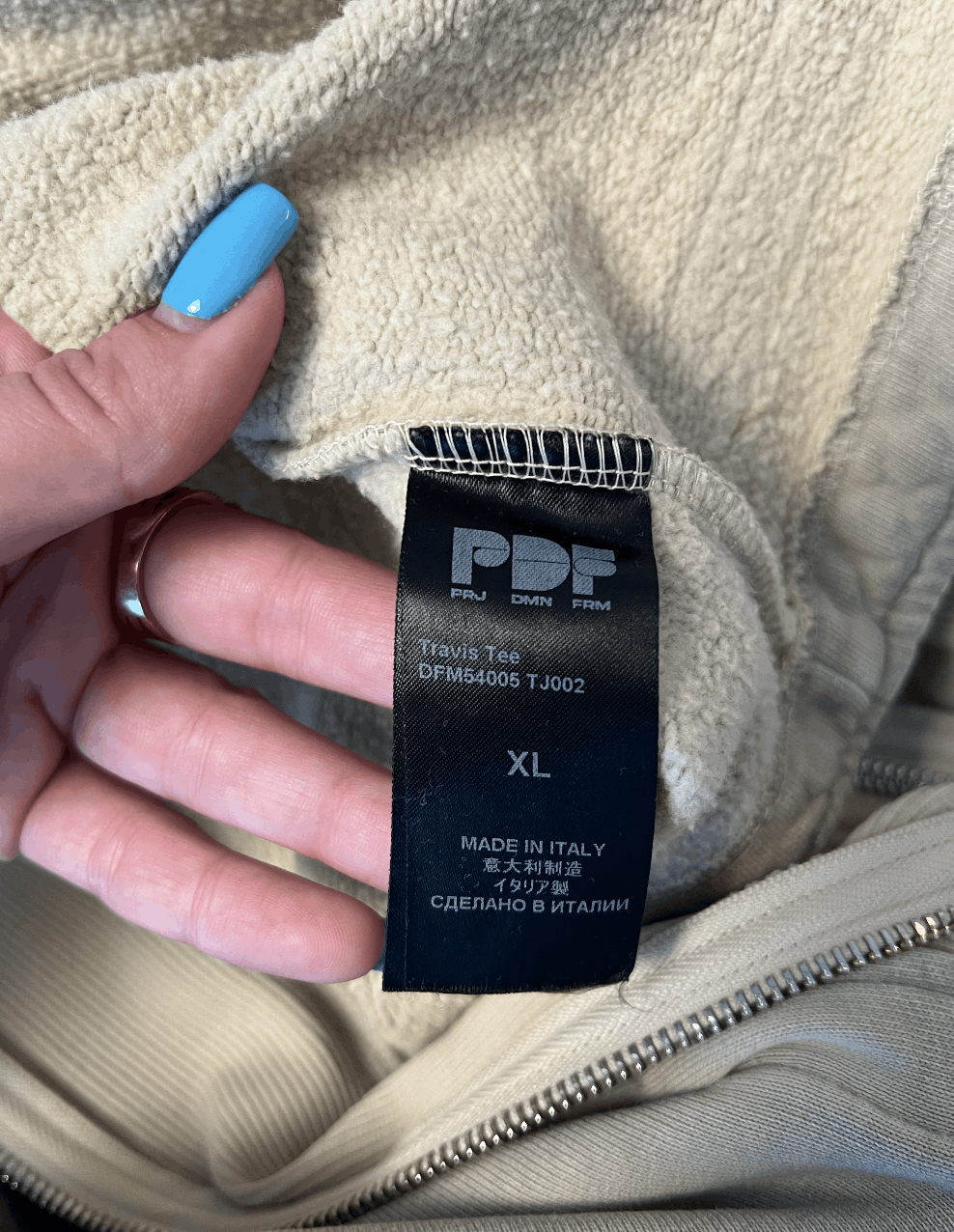PDF PDF Channel Travis Tee Size US XL / EU 56 / 4 - 3 Thumbnail