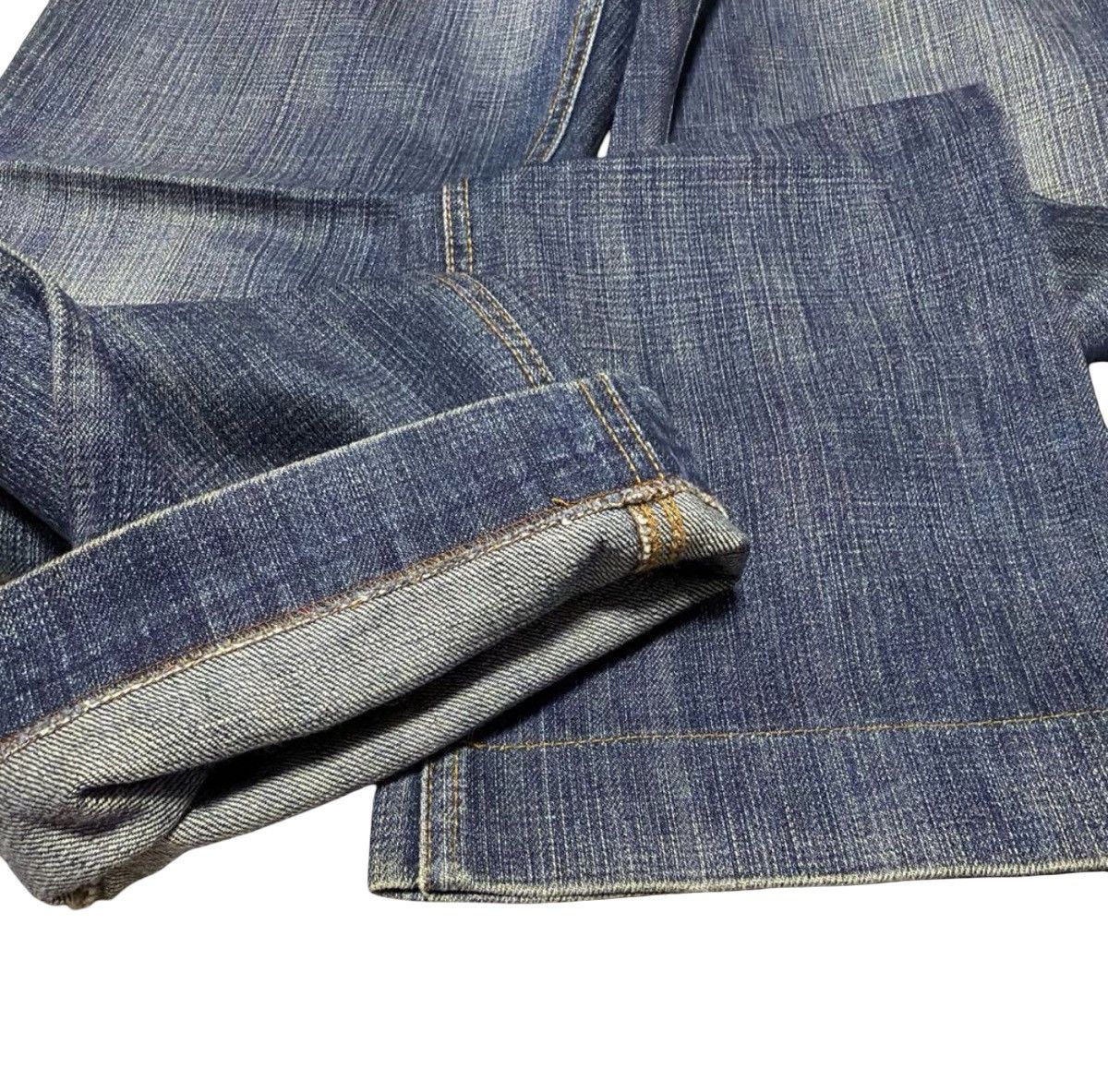 Dolce & Gabbana DOLCE & GABBANA Low-Rise Wide Straight Denim Jeans Size 40 Size US 30 / EU 46 - 9 Thumbnail