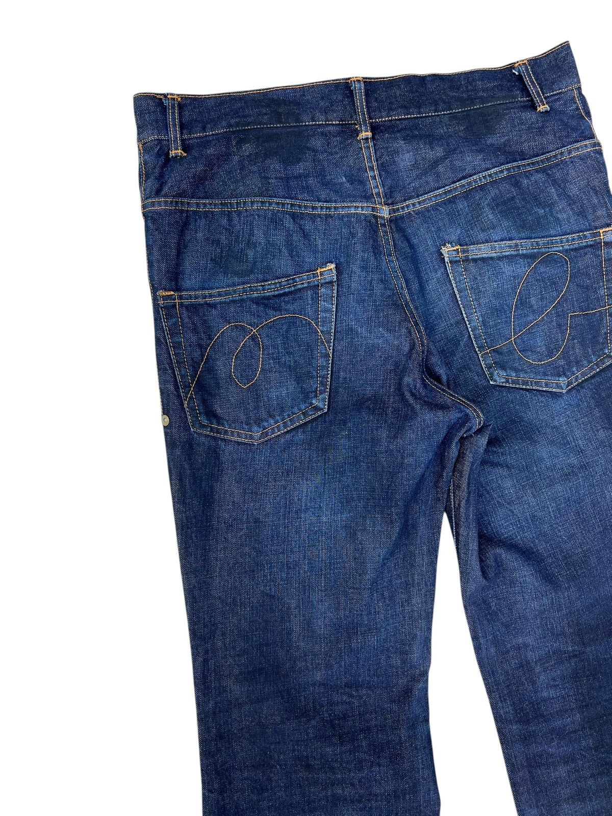 mercibeaucoup Mercibeaucoup Japan Waxed Denim Bootcut Jeans Flare Size US 30 / EU 46 - 17 Thumbnail