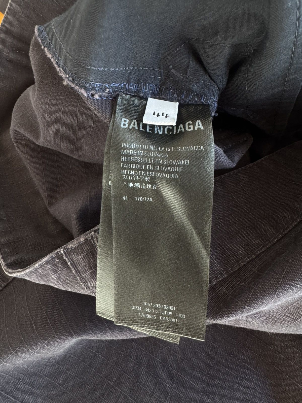 Balenciaga Spring 21 Ripstop Large Cargo Pants Size US 28 / EU 44 - 4 Thumbnail