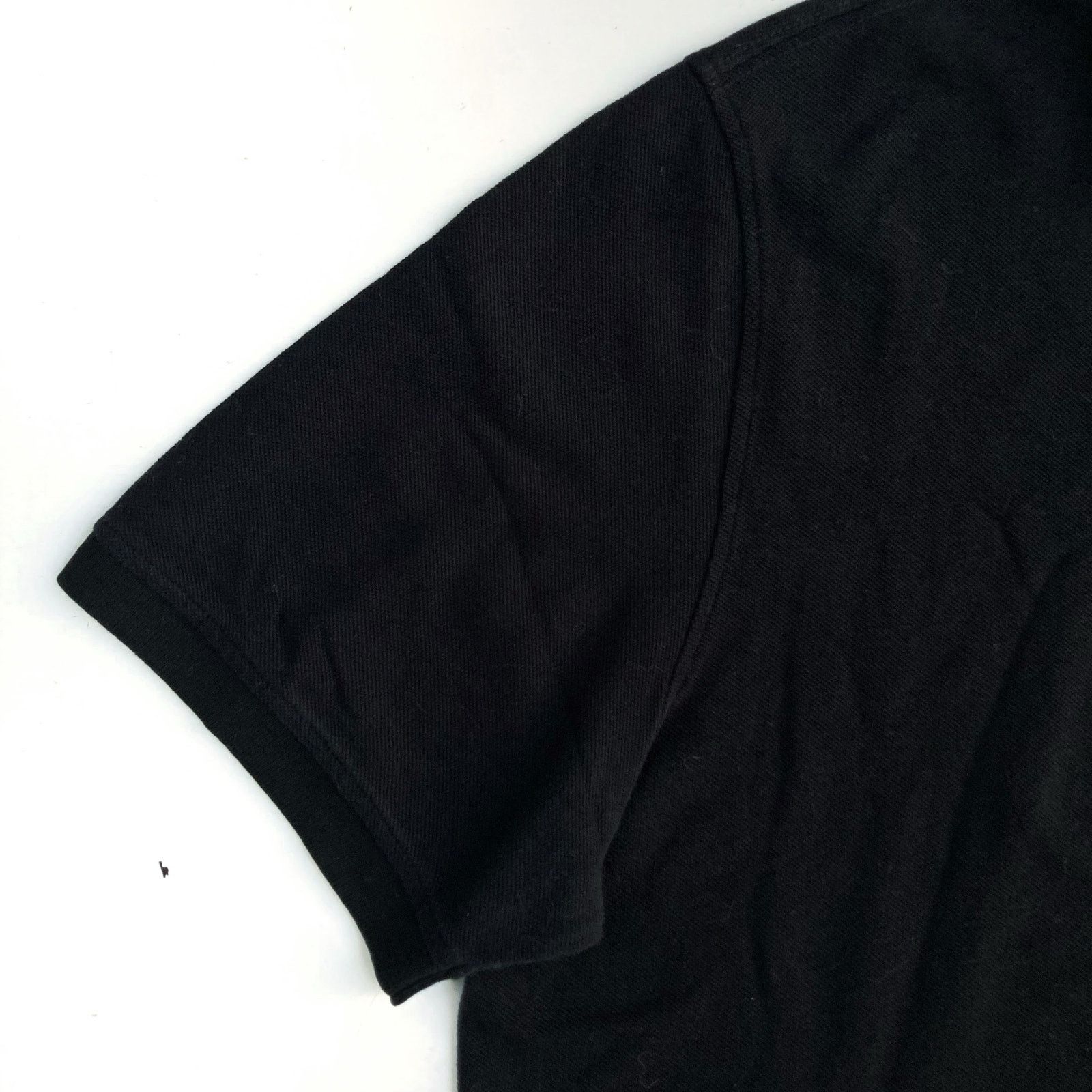 Burberry Burberry Brit Black Polo Shirt w/ Blue Knight Crest Size US XXL / EU 58 / 5 - 5 Thumbnail