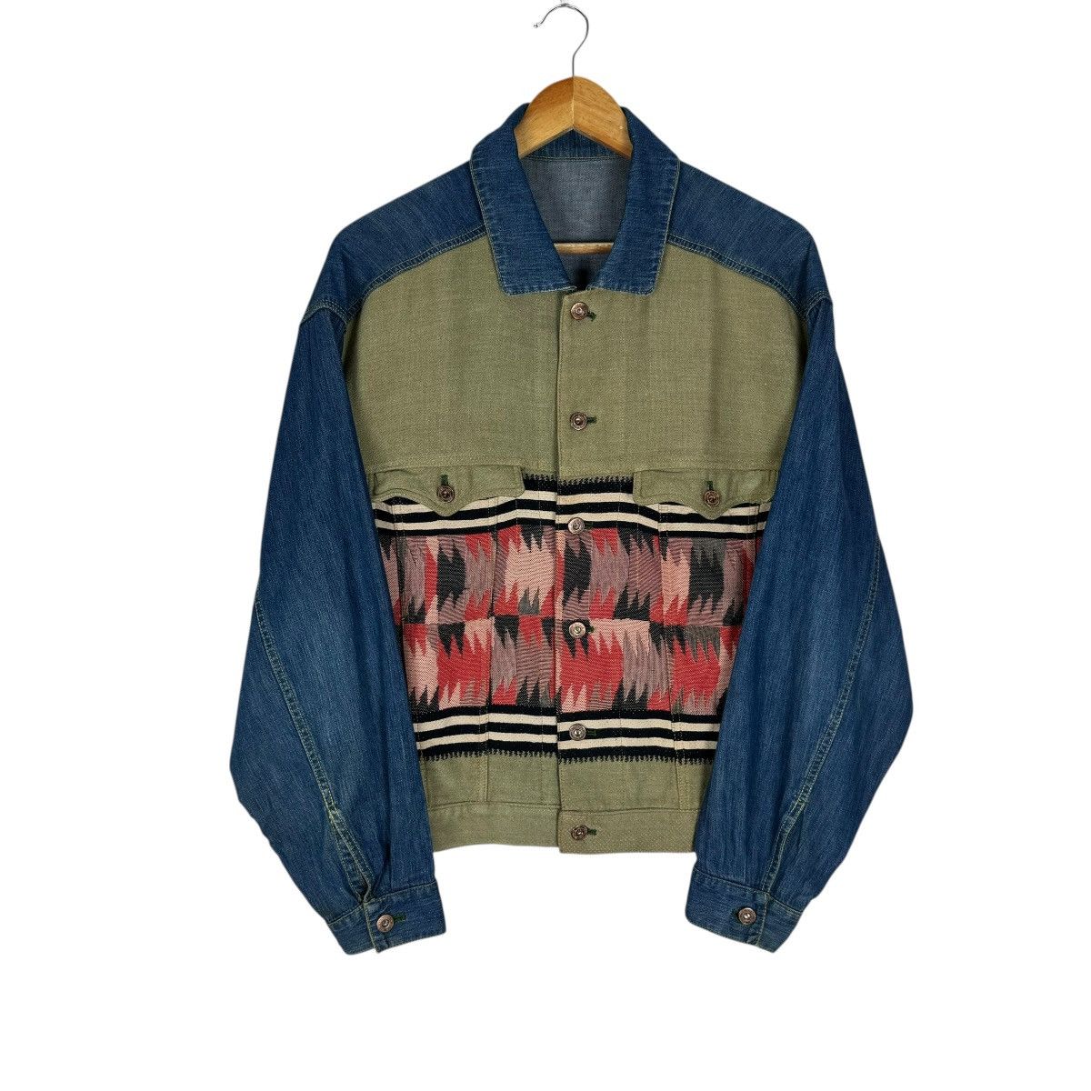 Nicole Club ☀️NICOLE CLUB FOR MEN NATIVE DENIM TYPE 3 JACKET Size US M / EU 48-50 / 2 - 1 Thumbnail