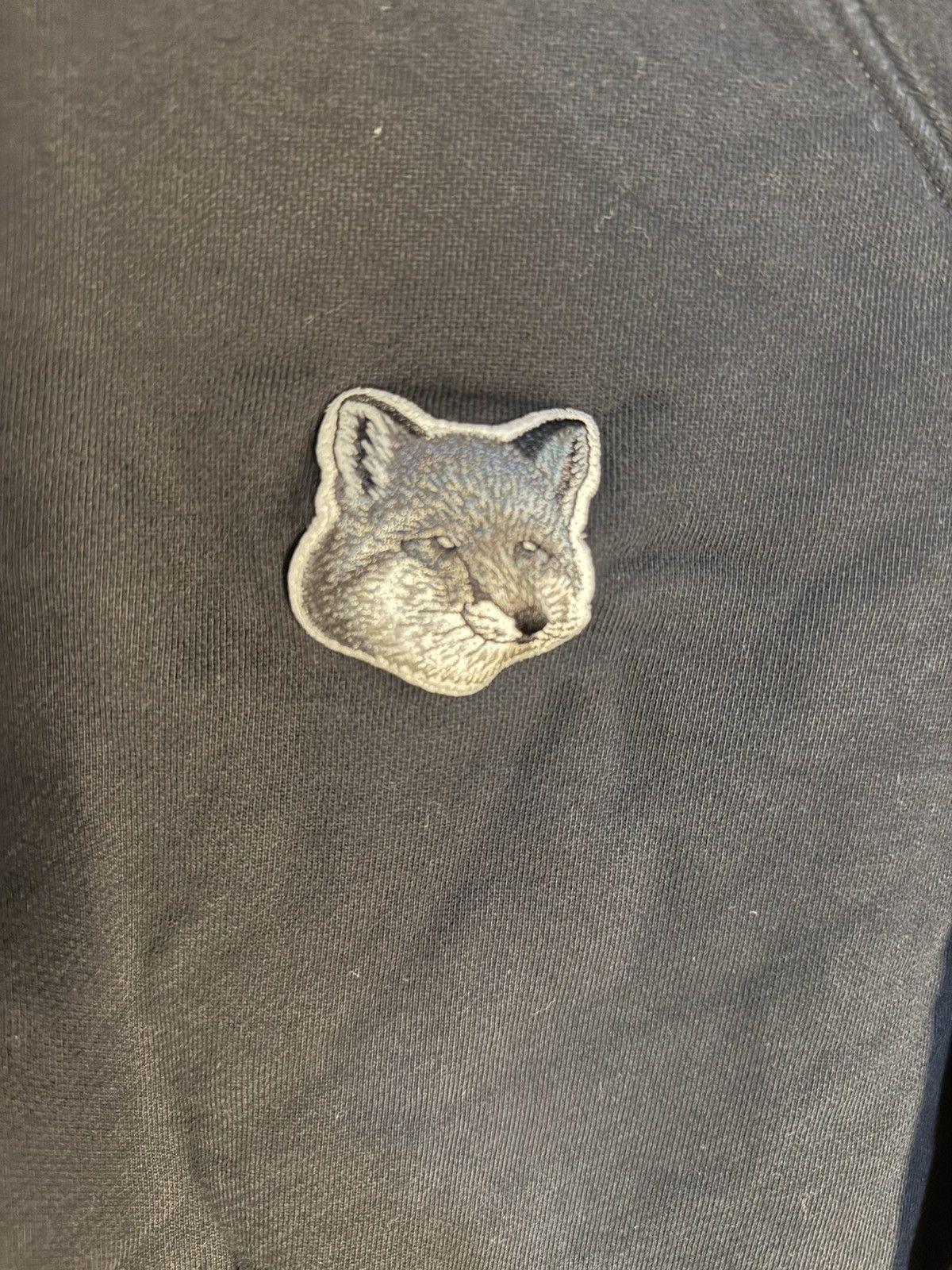 Maison Kitsune Maison Kitsuné Grey Fox Head Patch Sweatshirt Size S / US 4 / IT 40 - 3 Thumbnail