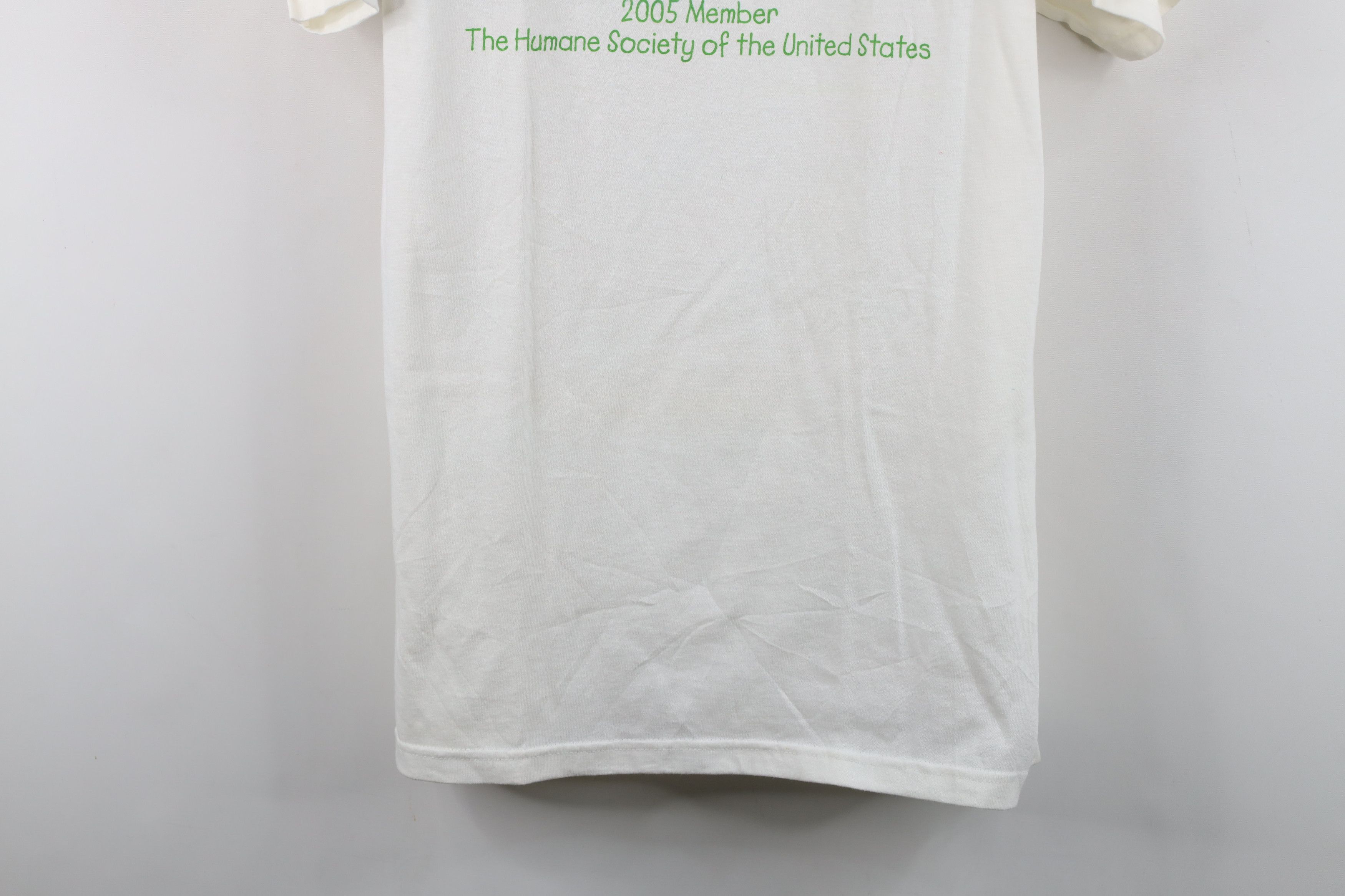 Vintage Vintage Y2K 2005 Society of the United States Dog T-Shirt Size L / US 10 / IT 46 - 3 Thumbnail