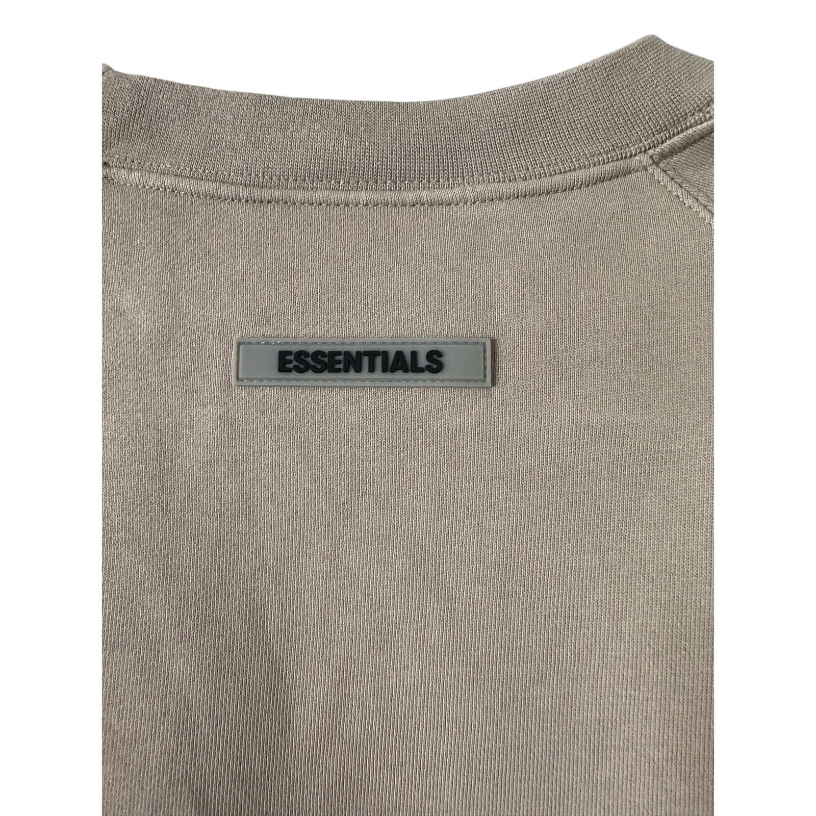 Fear of God Fear of God Essentials Men's Brown Fleece Crewneck - Size S Size US S / EU 44-46 / 1 - 4 Thumbnail