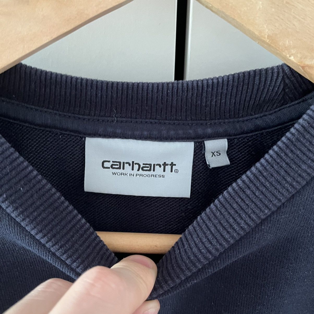 Carhartt Carhartt Blue Sweatshirt Streetwear Y2K Size US XS / EU 42 / 0 - 3 Thumbnail