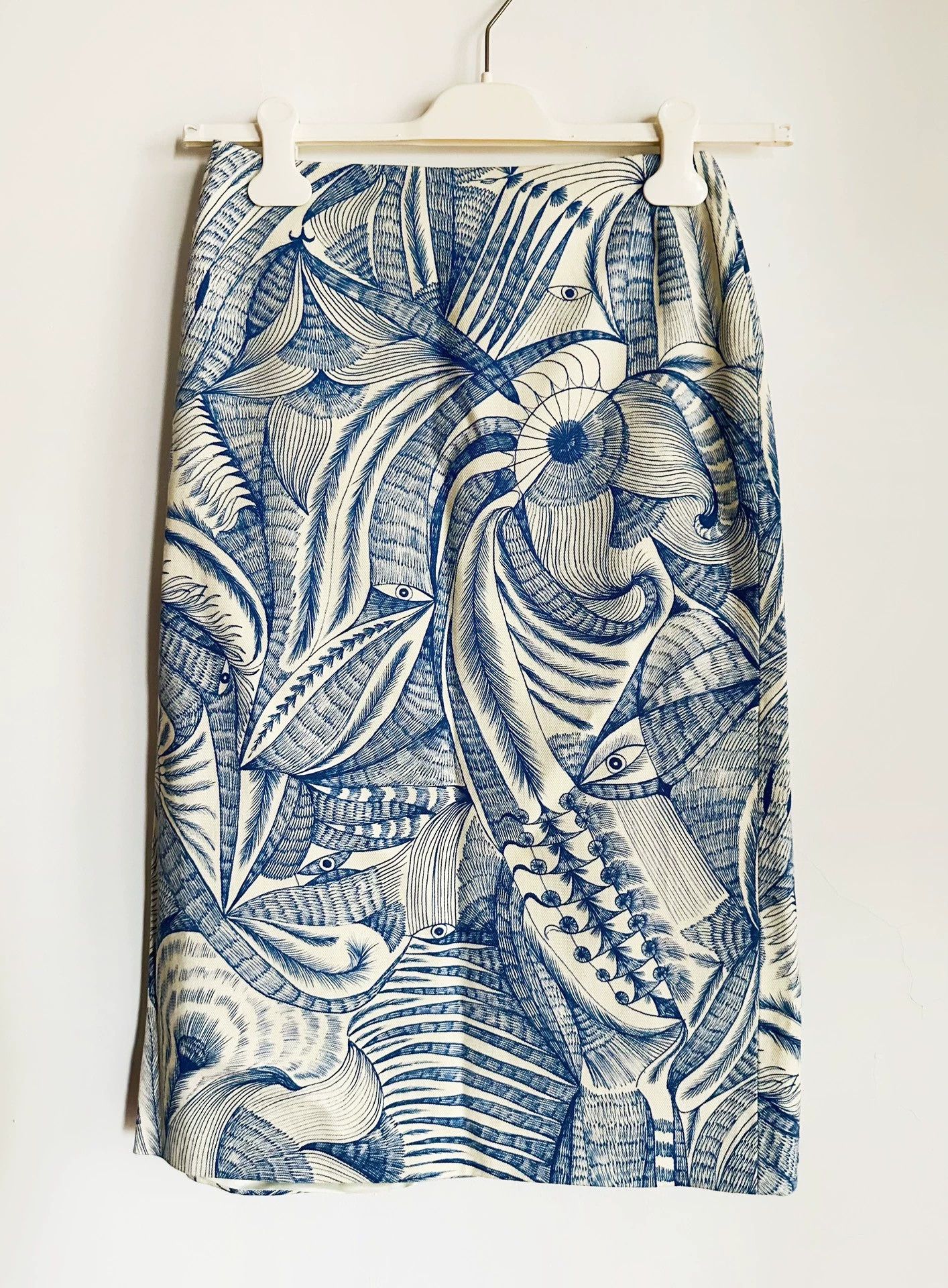 Dries Van Noten DRIES VAN NOTEN shows a feather print half dress -DMC Size US 36 / EU 52 - 1 Thumbnail