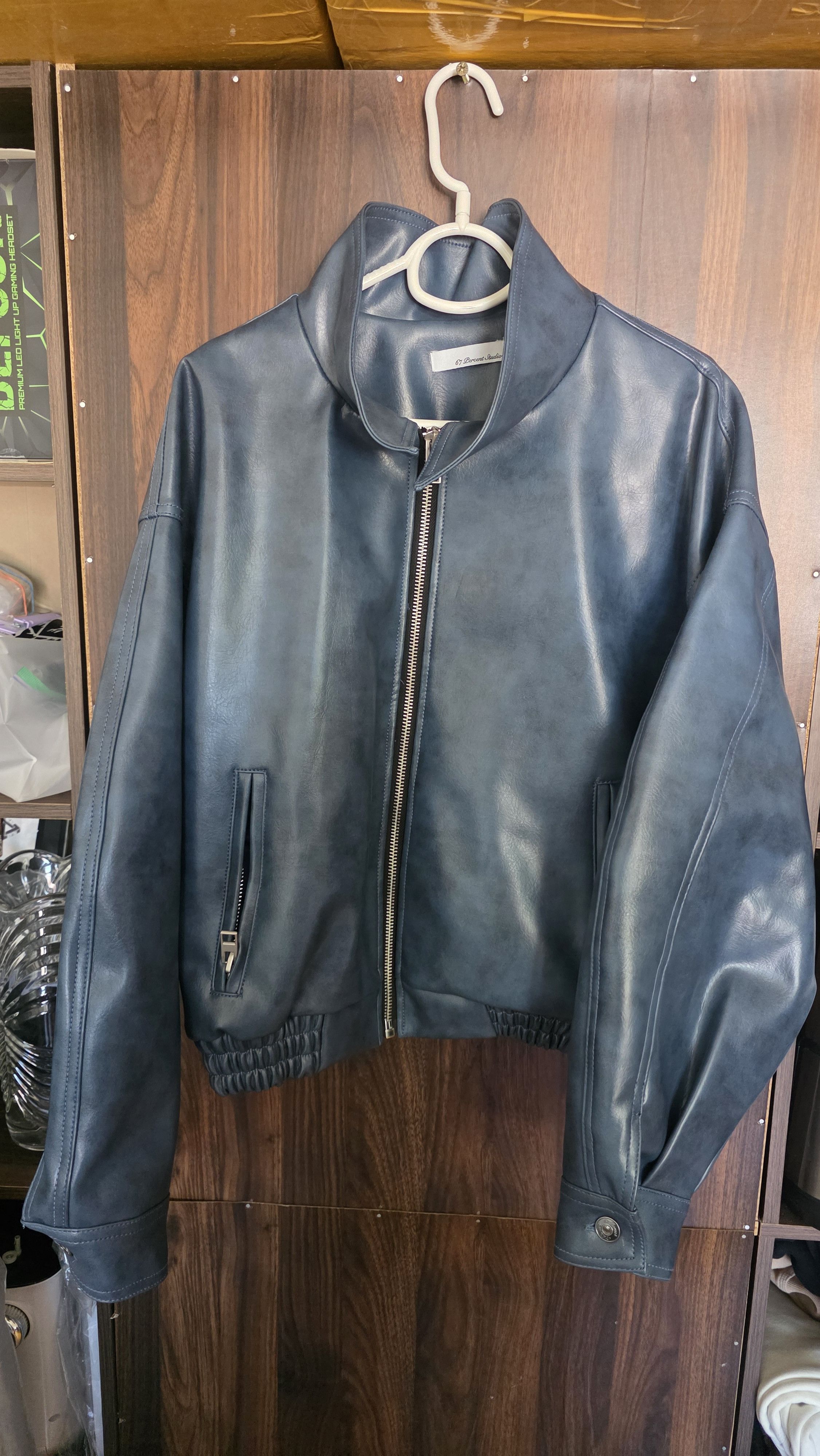 Other 67percent YANKEE LEATHER JACKET Size US L / EU 52-54 / 3 - 3 Thumbnail