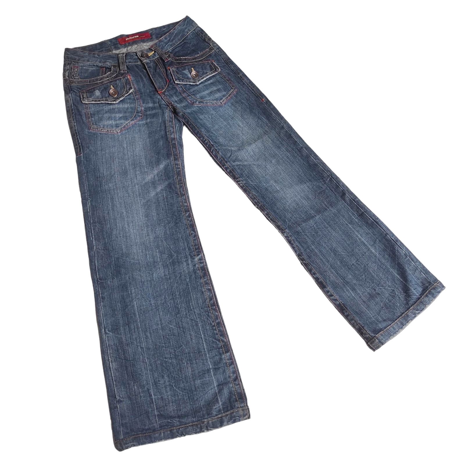Hysteric Glamour Flare Jeans INTERCREW Bush Boot Cut Low Rise Denim Size US 26 / EU 42 - 1 Thumbnail