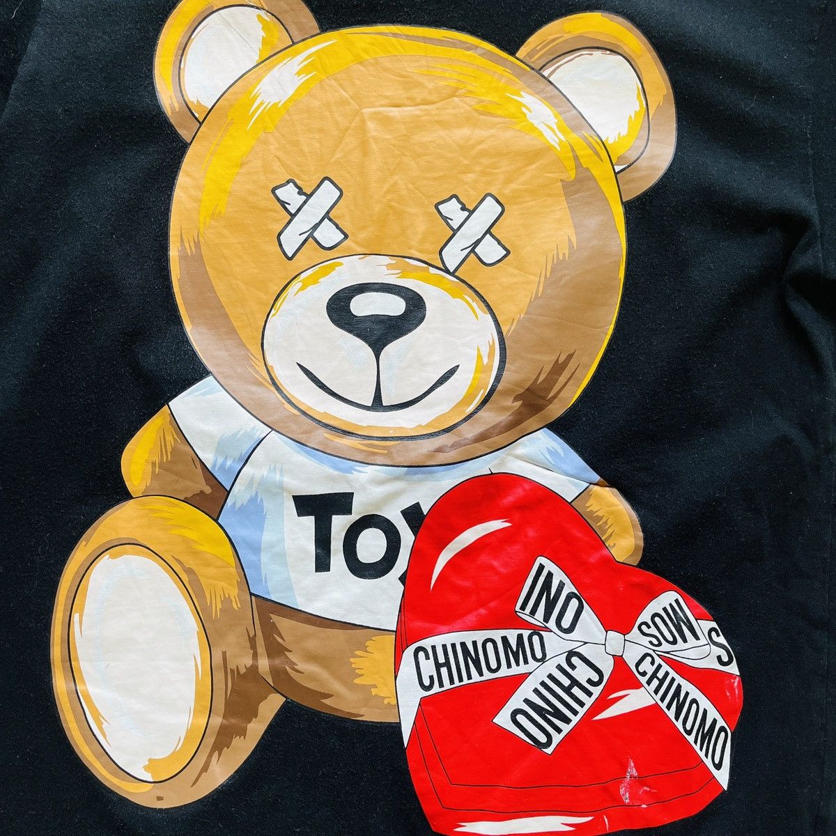 Moschino Moschino Couture Golden Bear Love TShirt Size M Size US M / EU 48-50 / 2 - 12 Thumbnail