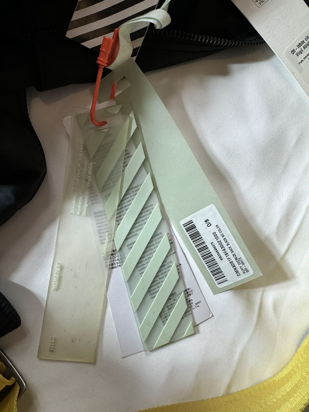 Off-White “PUFFY BLACK BAG” by Virgil ABLOH Size ONE SIZE - 12 Thumbnail