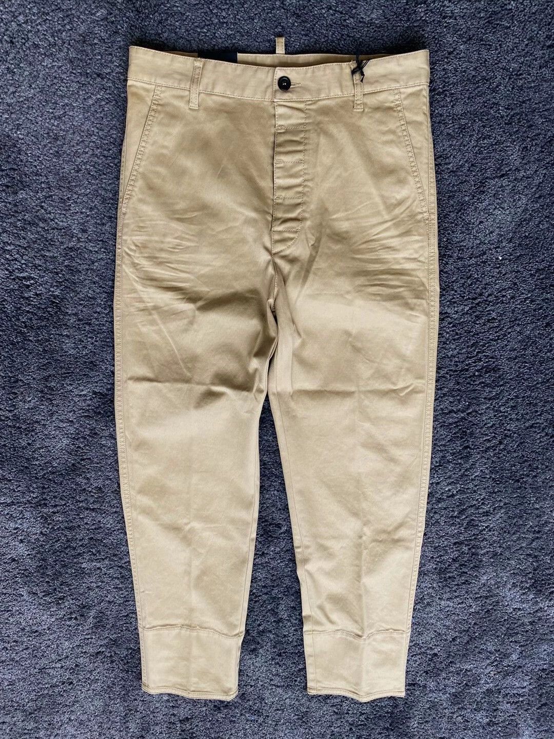 Dsquared2 Beige Casual Pants Size 28 Size US 28 / EU 44 - 1 Thumbnail