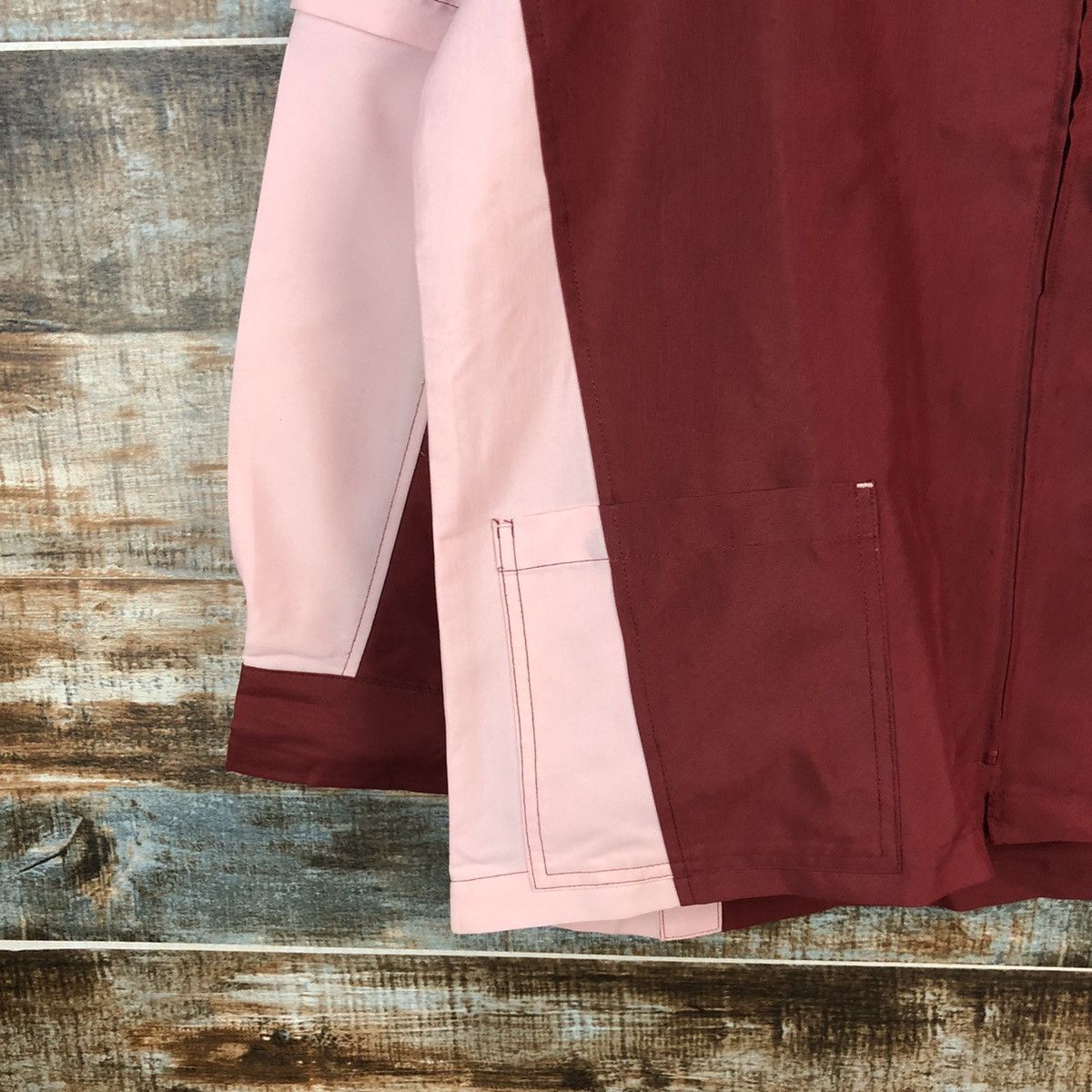 Japanese Brand 7 Eleven vintage Pink Shirt #A2477 Size US L / EU 52-54 / 3 - 7 Thumbnail