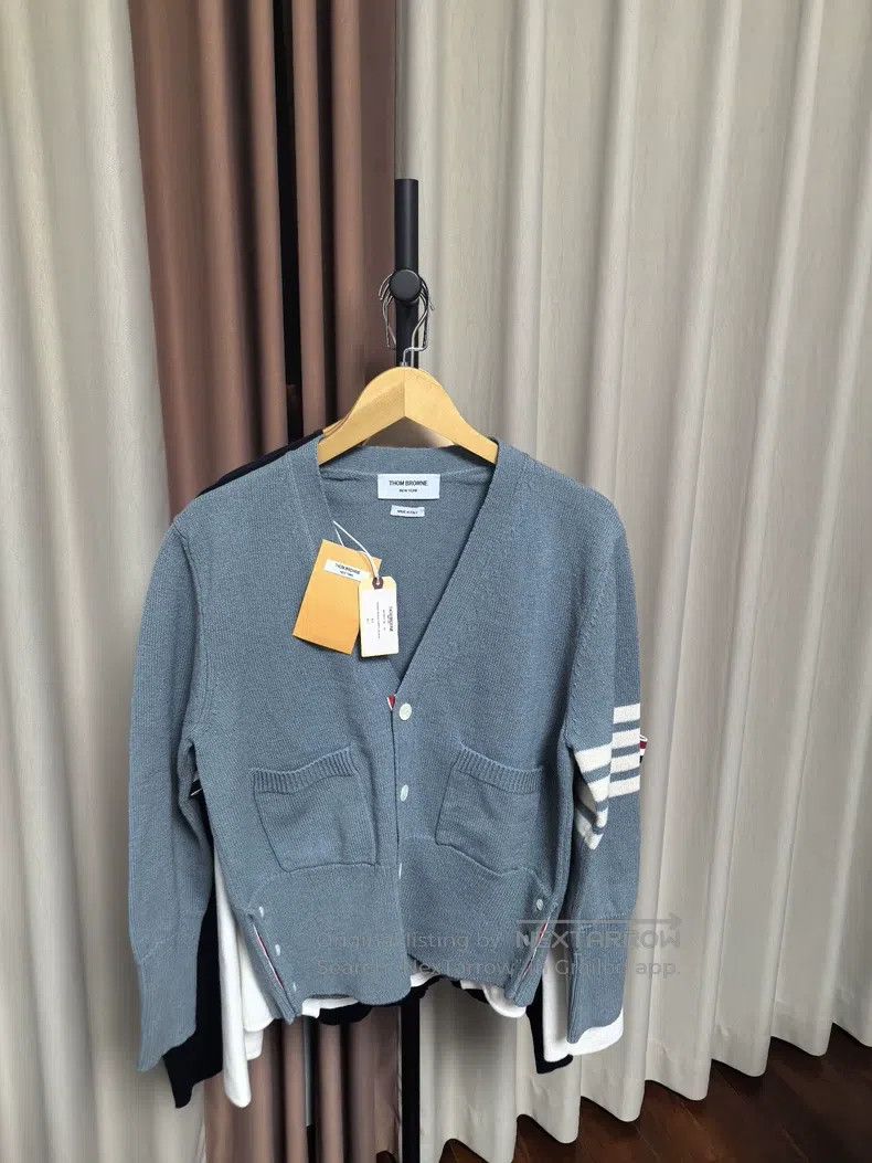 Thom Browne Thom Browne Wool Cardigan Size US M / EU 48-50 / 2 - 1 Thumbnail