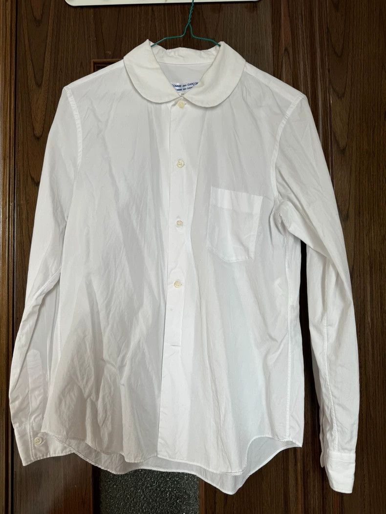 Comme Des Garcons White gold ingot collar shirt 2504-Nextar