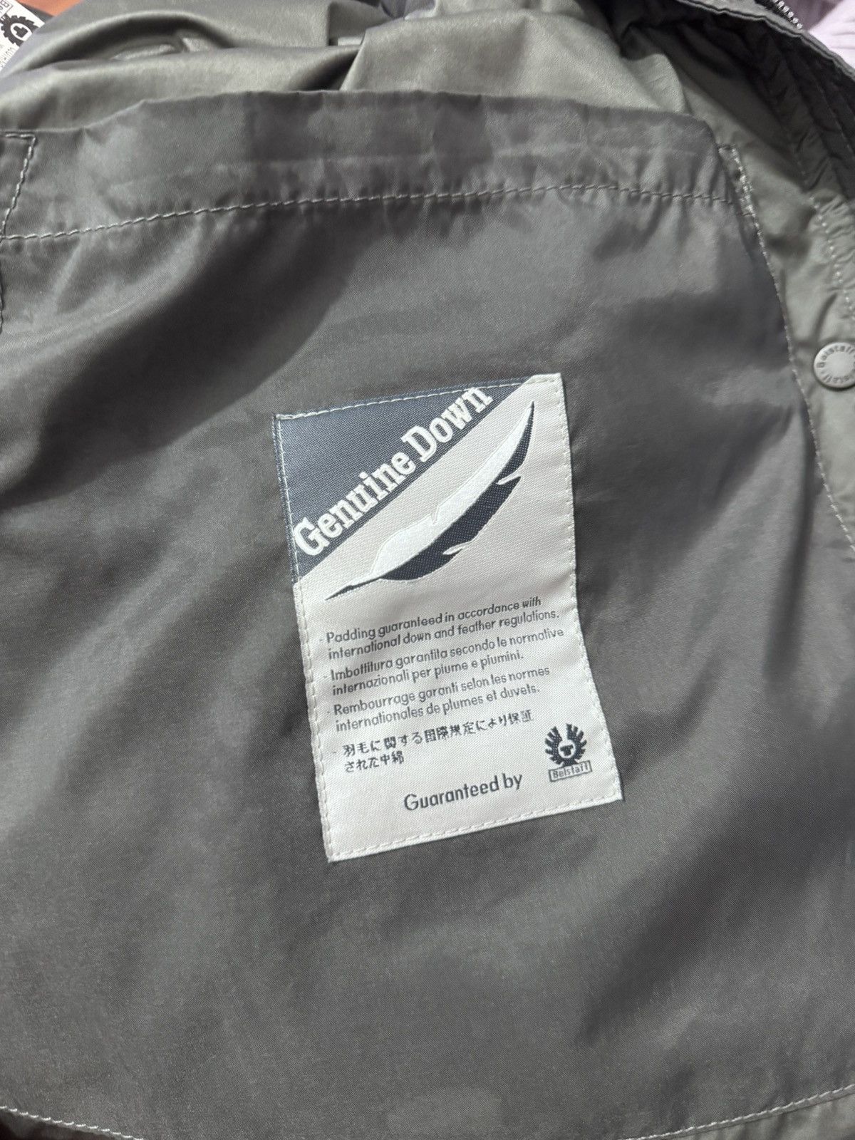 Belstaff Rare Belstaff Down Puffer Jacket Silver Label 42 Gray Hyoe Size M / US 6-8 / IT 42-44 - 14 Thumbnail