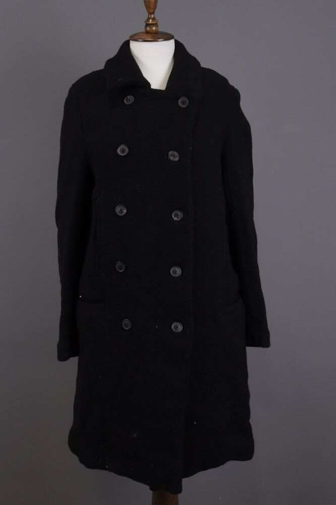 image of Avant Garde Rundholz Coat Jacket in Black, Women's (Size Medium)