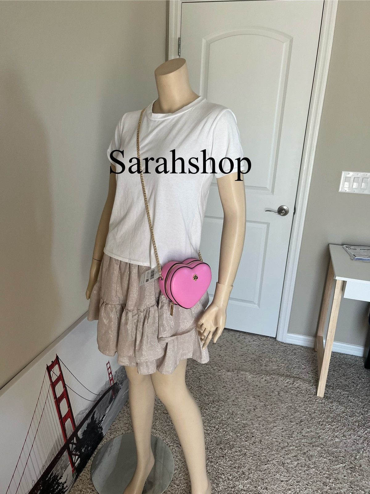 Kate Spade Kate Spade Love Shack 3D Mini Heart Crossbody Size ONE SIZE - 9 Thumbnail