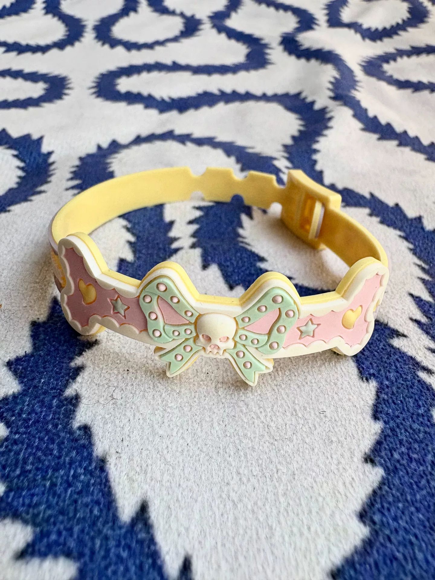 Vivienne Westwood vivienne westwood bow skull rubber bracelet Size ONE SIZE - 1 Thumbnail