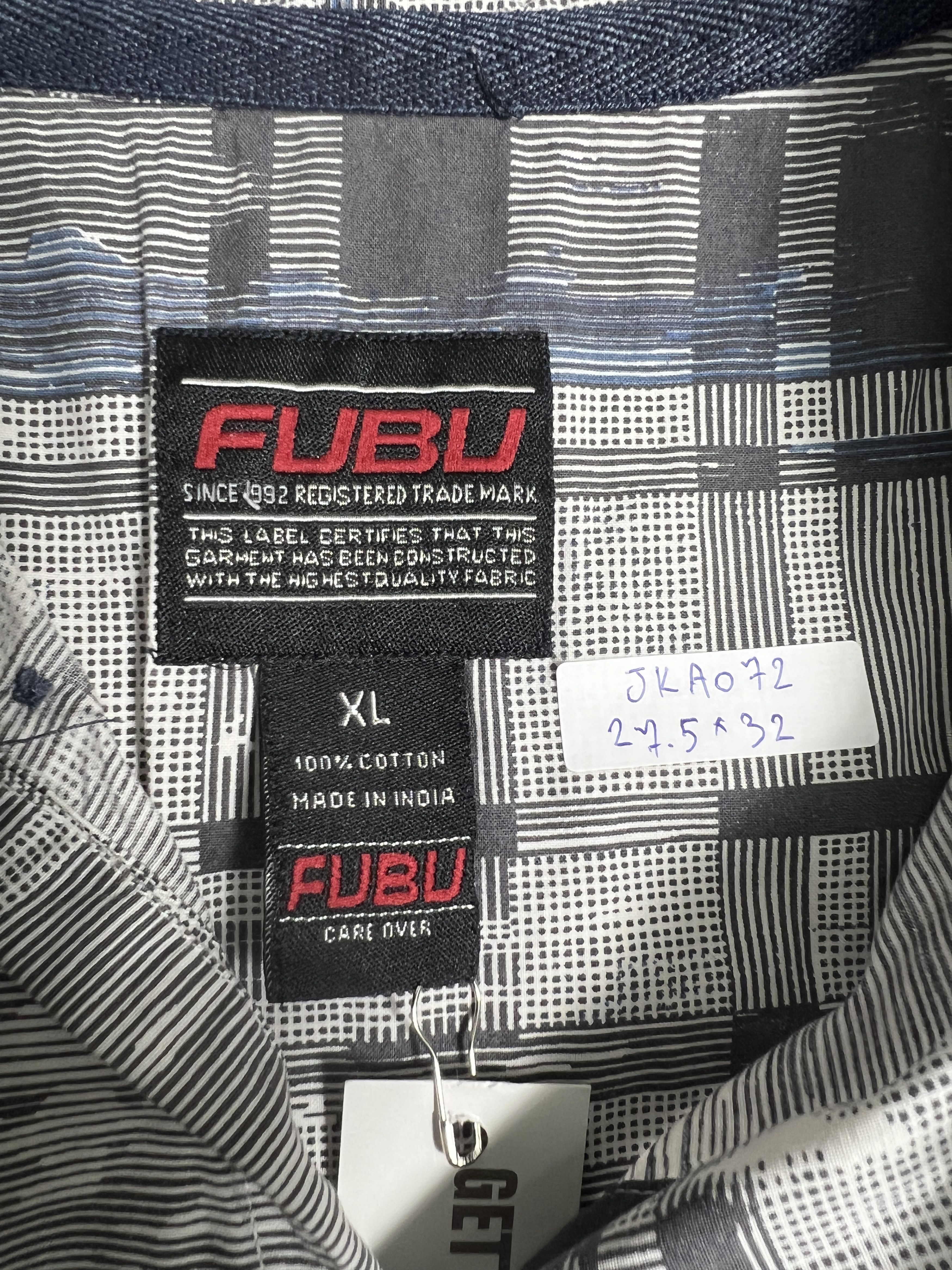 Fubu Vintage FUBU Y2K Plaid Shirt (XL) JKA072 Size US XL / EU 56 / 4 - 3 Thumbnail