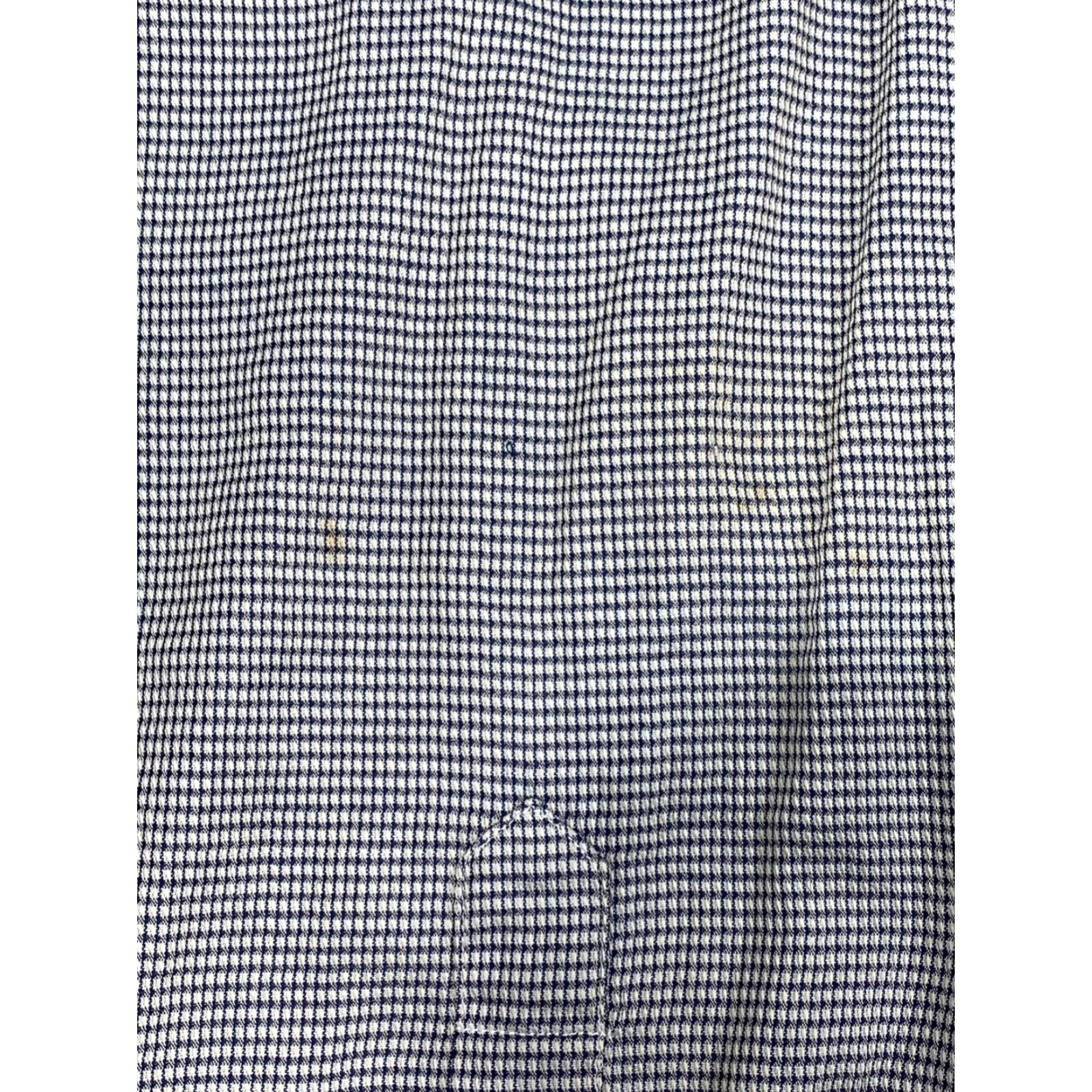 Evergreen Evergreen Button-Down Long Sleeve Shirt Check M Mock Neck Casual Mens Shirt Black/White Regular Cotton Size US M / EU 48-50 / 2 - 8 Thumbnail