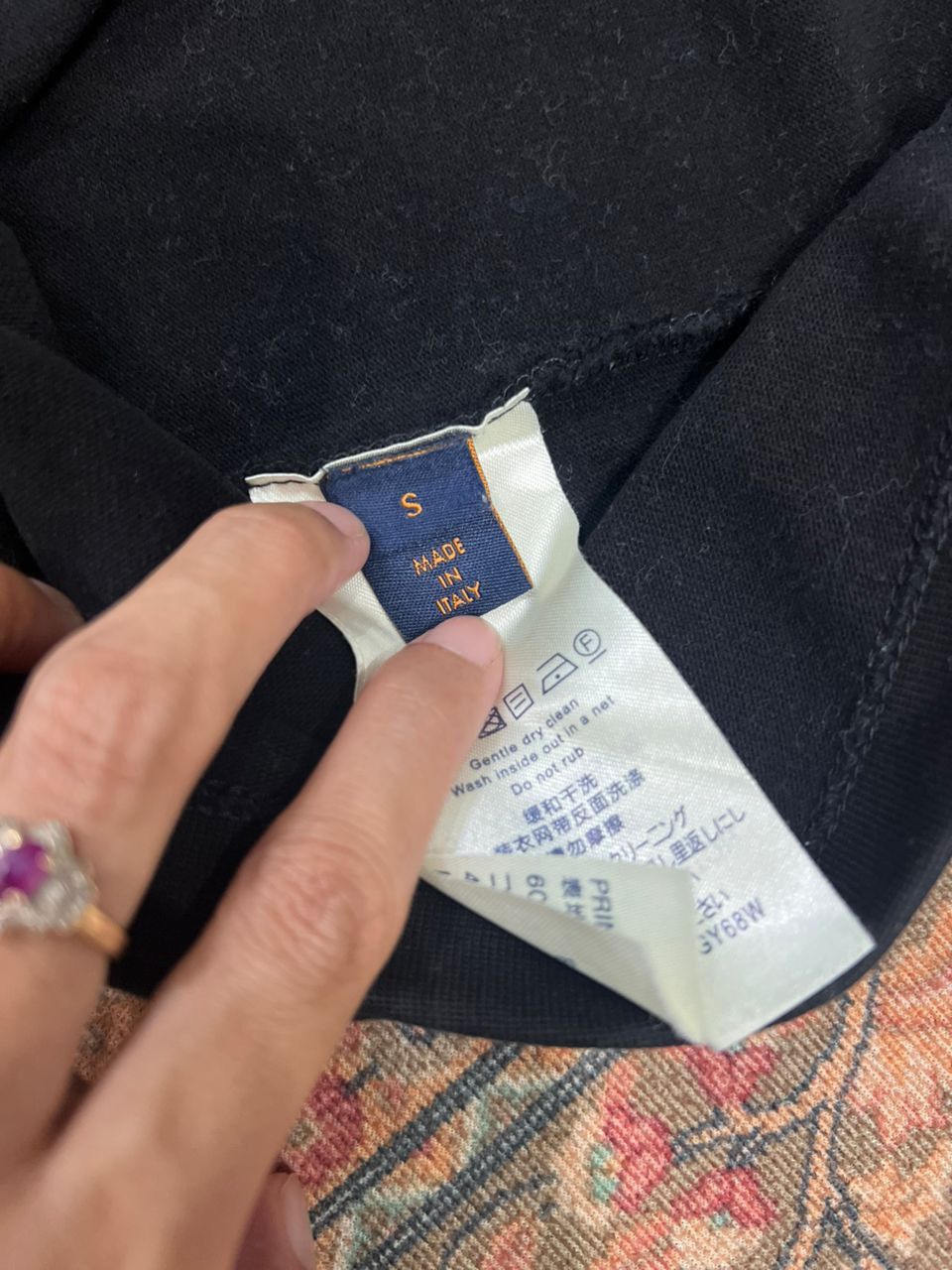 Louis Vuitton Louis Vuitton Black I have A Dream Turtleneck Shirt Size S / US 4 / IT 40 - 11 Thumbnail