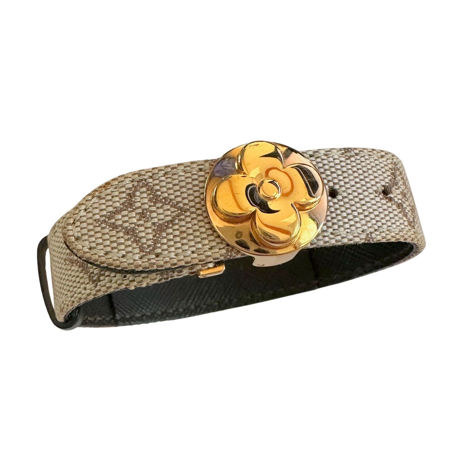 Louis Vuitton Louis Vuitton Monogram Mini Lin Good Luck Wish Bracelet Size ONE SIZE - 11 Thumbnail