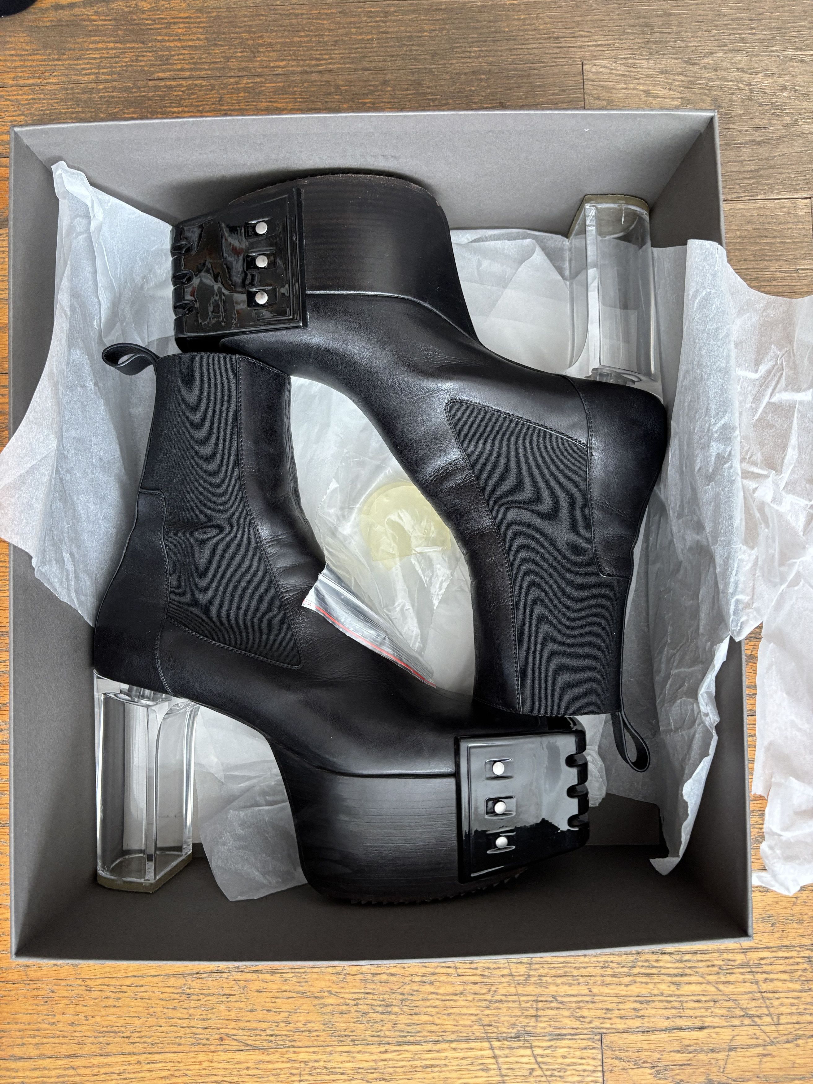 Rick Owens FW20 PERFORMA GRILL KISS HEELS Size US 10 / EU 43 - 4 Thumbnail