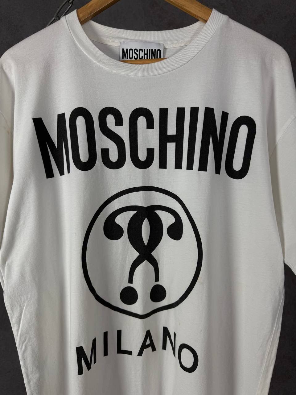 Moschino Moschino Milano luxury designer tee Size US L / EU 52-54 / 3 - 2 Thumbnail