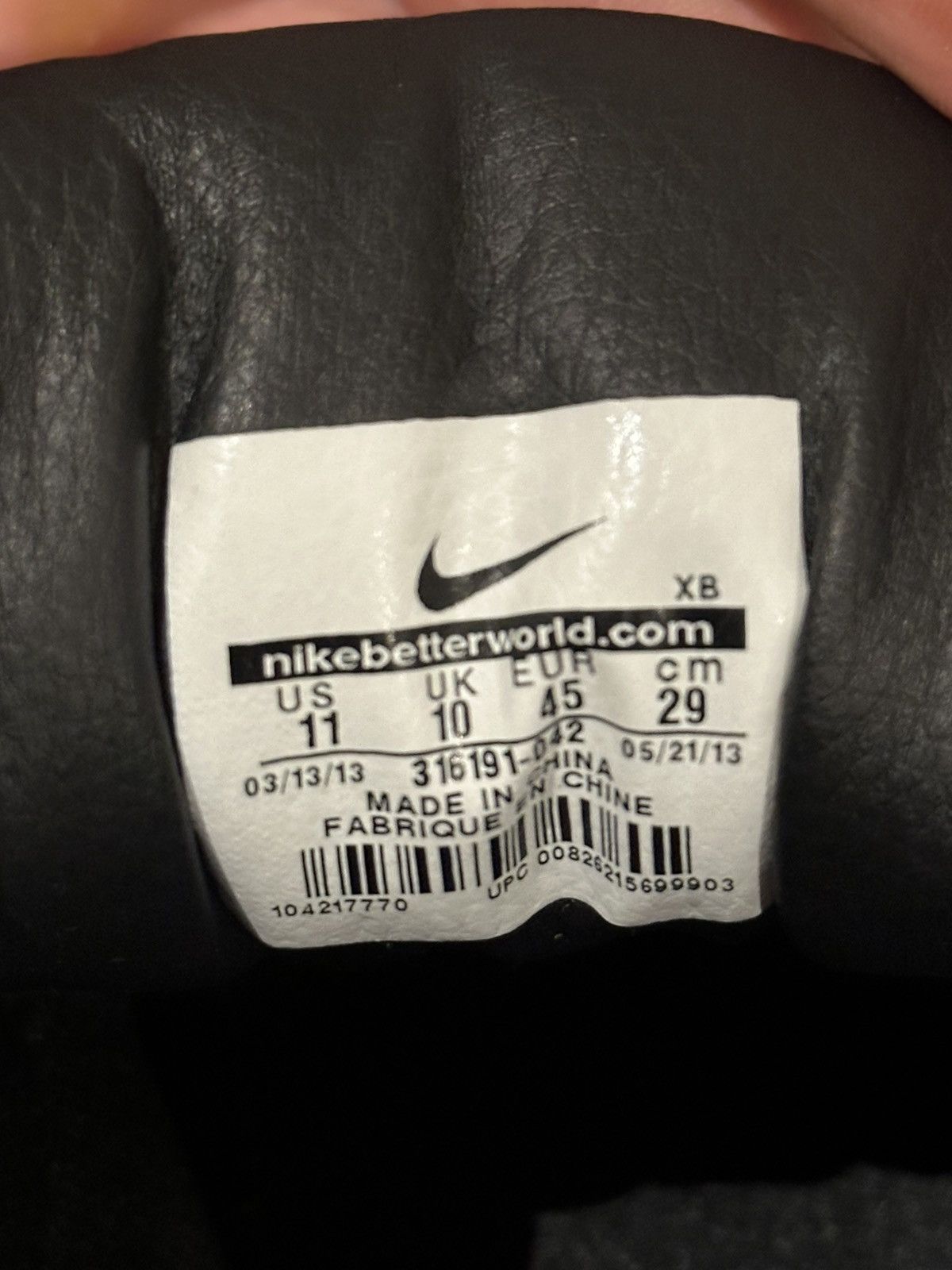 Nike SB Nike SB Blazer Low Marty McFly 2013 - US 11 Size US 11 / EU 44 - 6 Thumbnail
