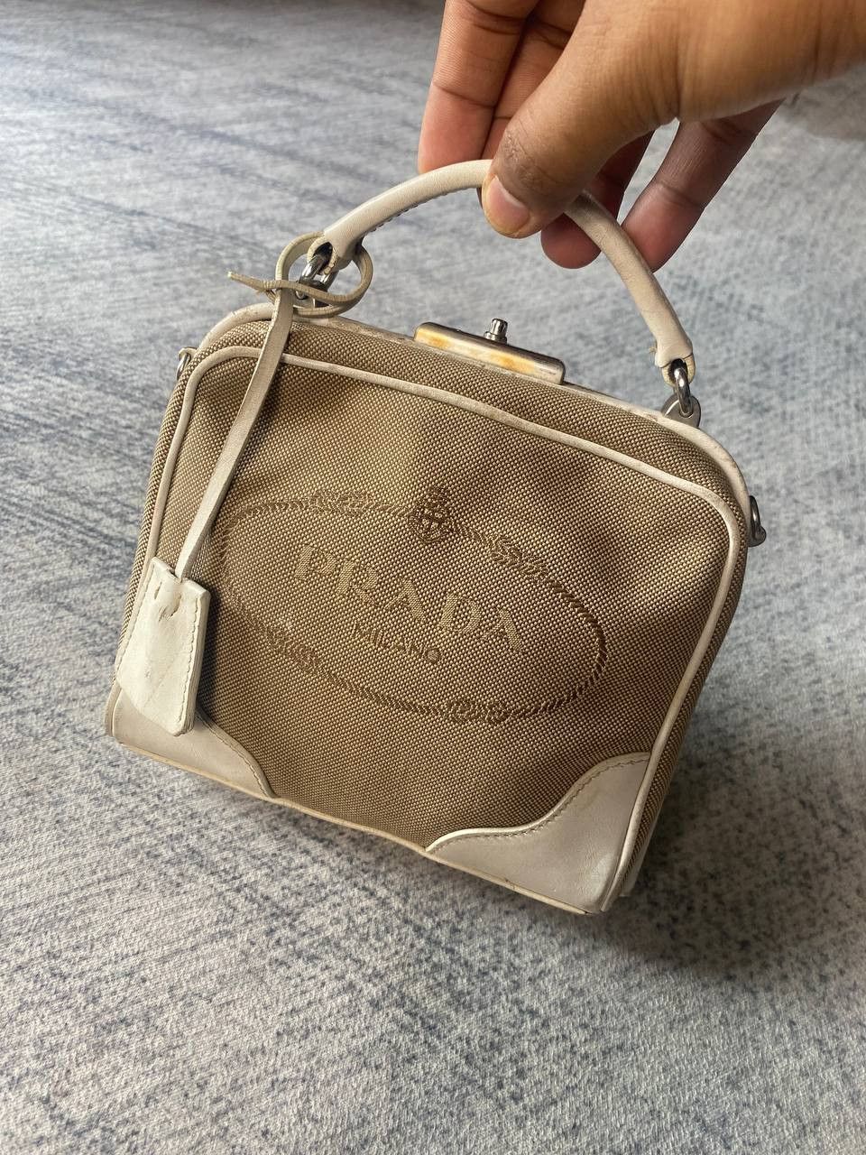 Prada Clasp Mini Bag