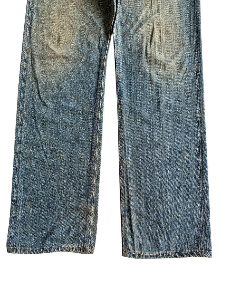 Kapital VINTAGE EDWIN 505ZX SELVEDGE BAGGY RUSTY DISTRESSED DENIM Size US 34 / EU 50 - 7 Thumbnail