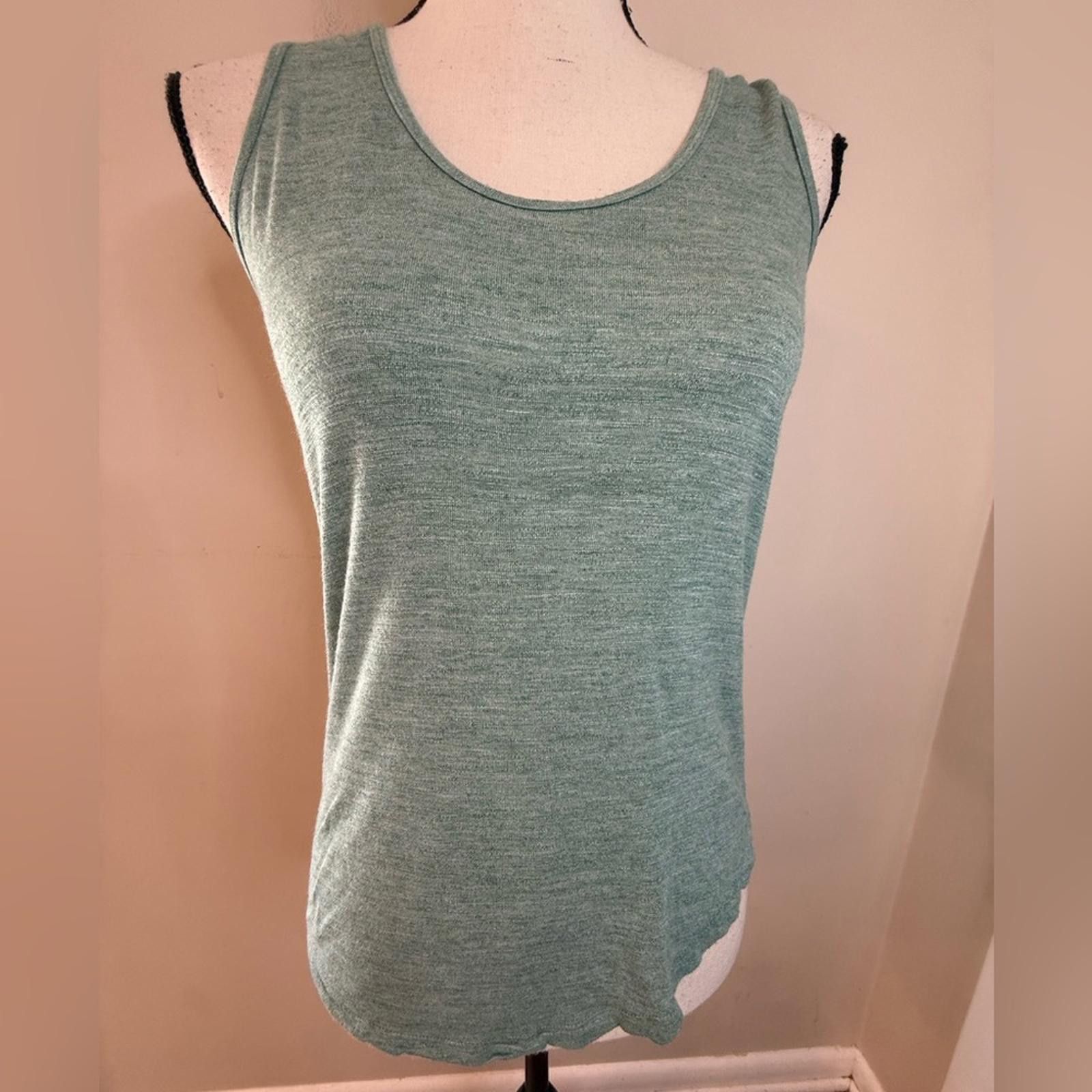 Madewell Madewell heather teal green tank top SZ XXS Size XXS / US 00 / IT 34 - 1 Thumbnail