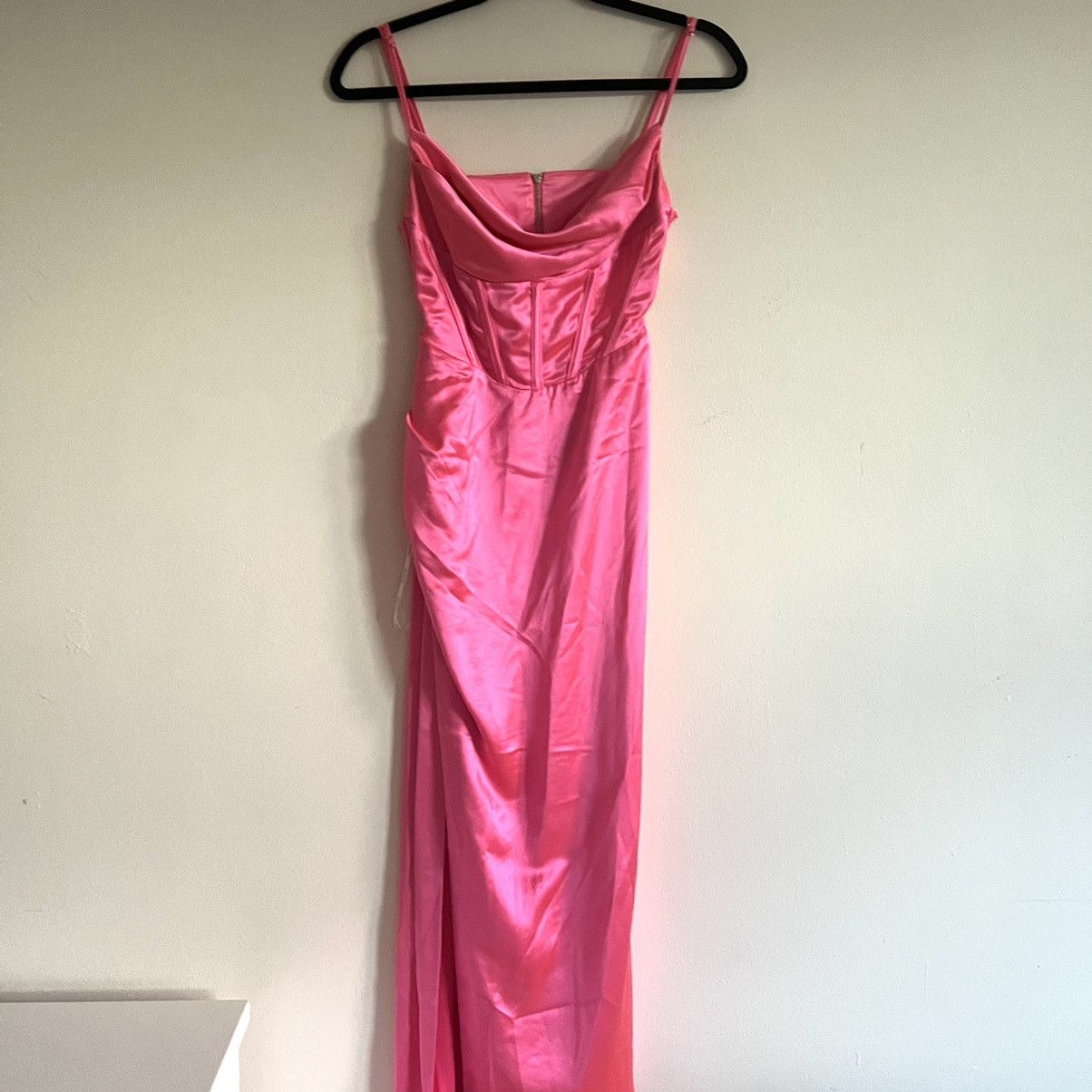 Retrofete RETROFETE ROSA CORSET maxi DRESS size XS Hyper Pink Size XS / US 0-2 / IT 36-38 - 4 Thumbnail