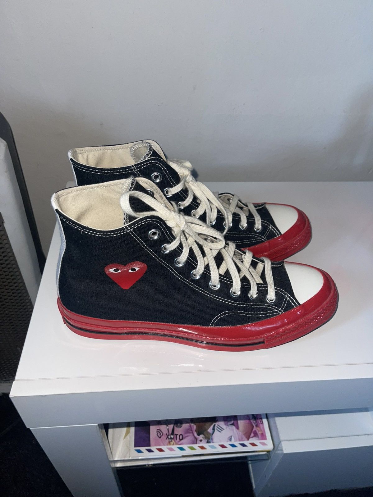 CDG by Comme des Garcons Converse x CDG high top Size US 9 / EU 42 - 1 Thumbnail