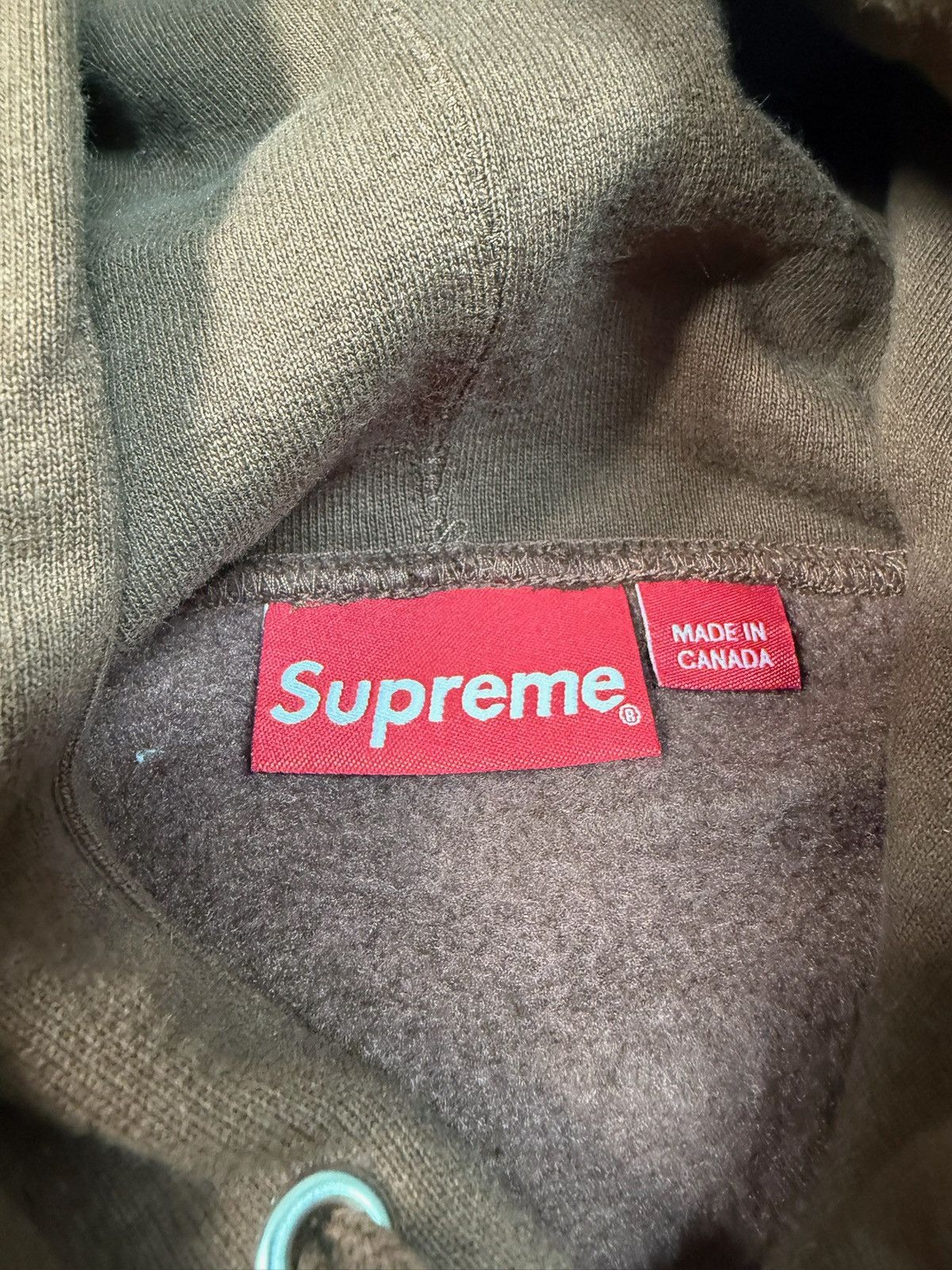 Supreme Supreme Bling Box Logo Hoodie Brown SS22 Size US M / EU 48-50 / 2 - 4 Thumbnail