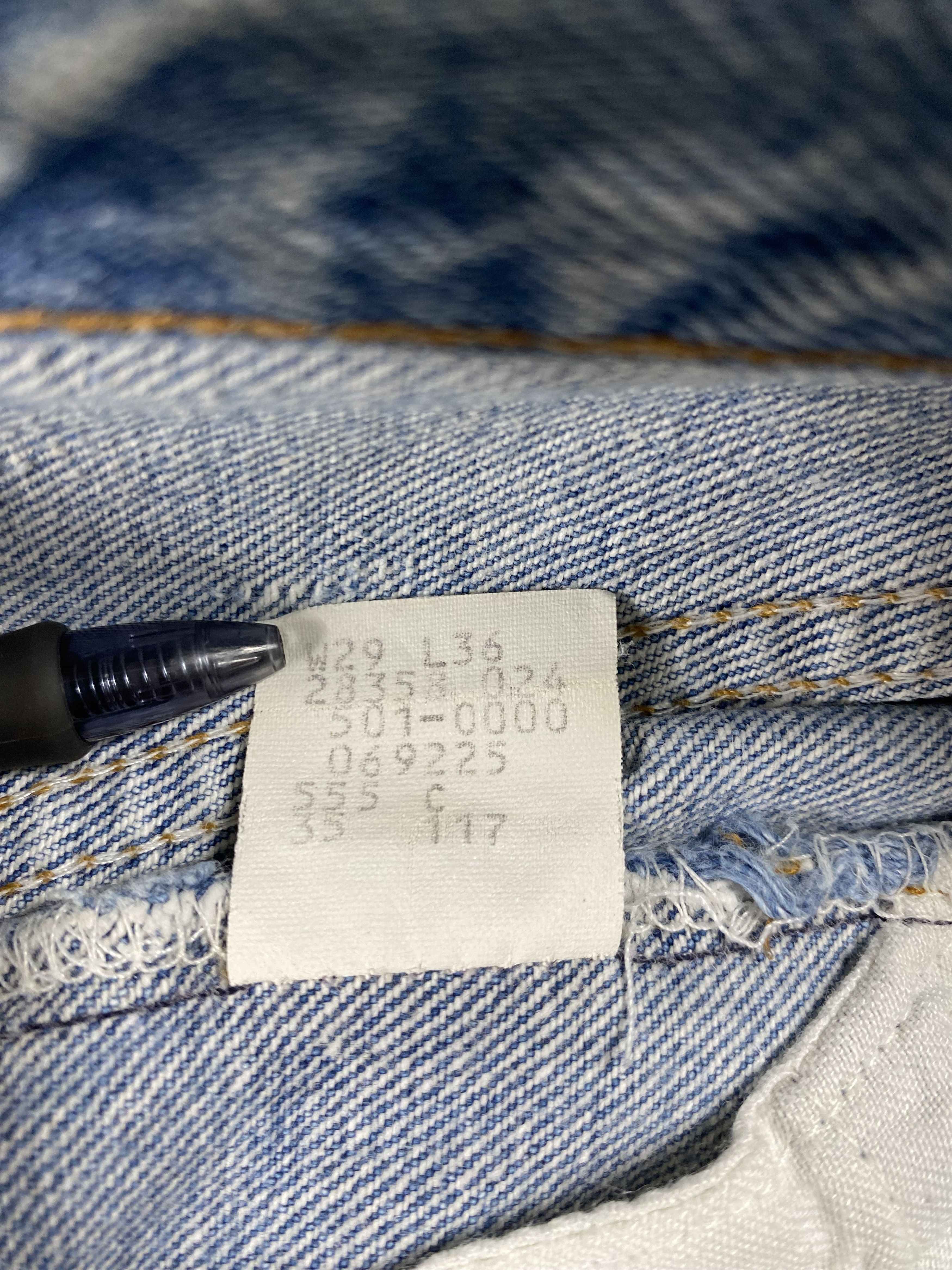Levi's Vintage Levi's 501 Custom Jeans 28x30 Denim-JN3959 Size US 28 / EU 44 - 11 Thumbnail