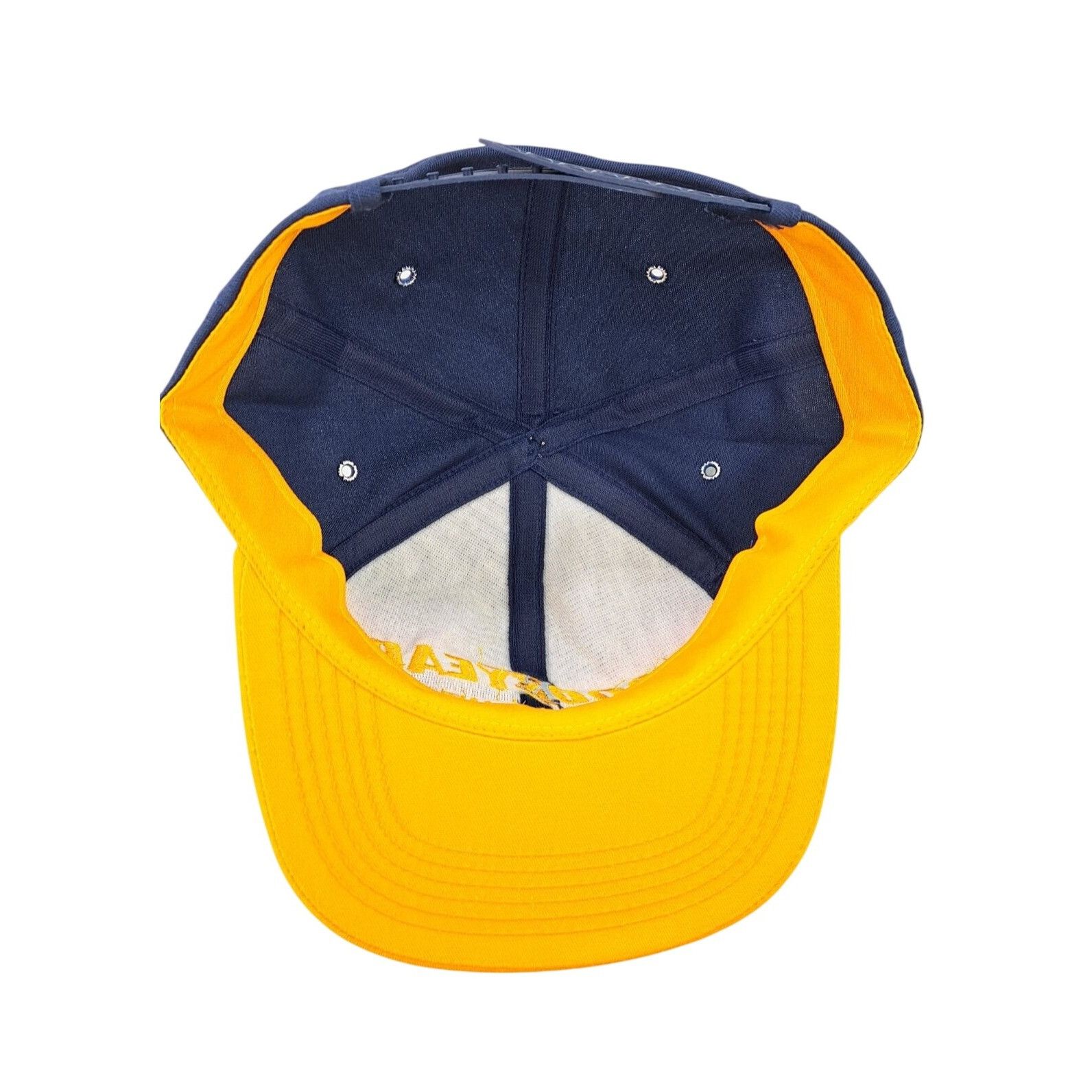 Vintage Vintage Goodyear Topeka Snapback Cap Blue Yellow Adjustable Size ONE SIZE - 5 Thumbnail