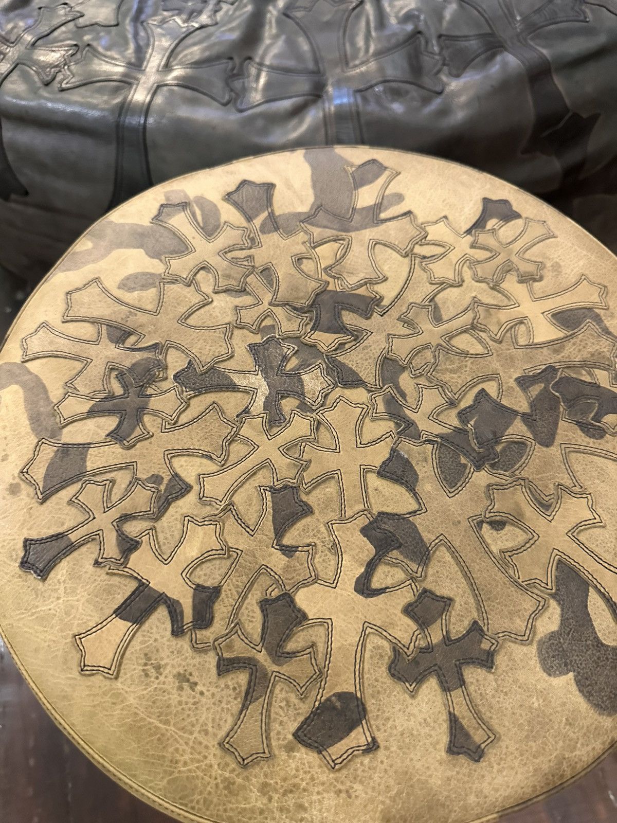 Chrome Hearts CHROME HEARTS CAMO CROSS PATCH CHAIR Size ONE SIZE - 10 Thumbnail